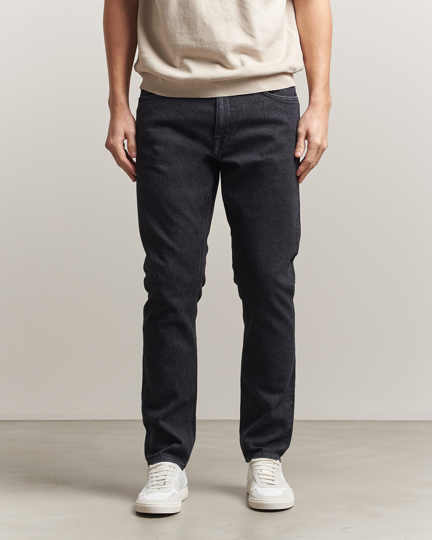Uomini | Pantaloni | Tiger of Sweden | Pistolero Jeans Washed Black