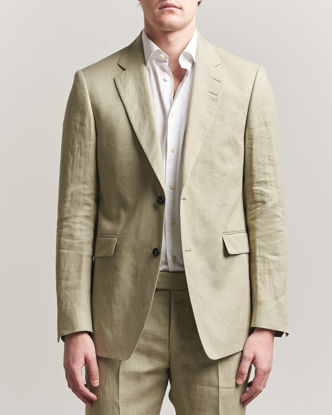 Uomini | Blazers | Tiger of Sweden | Justin Linen Suit Blazer Mole