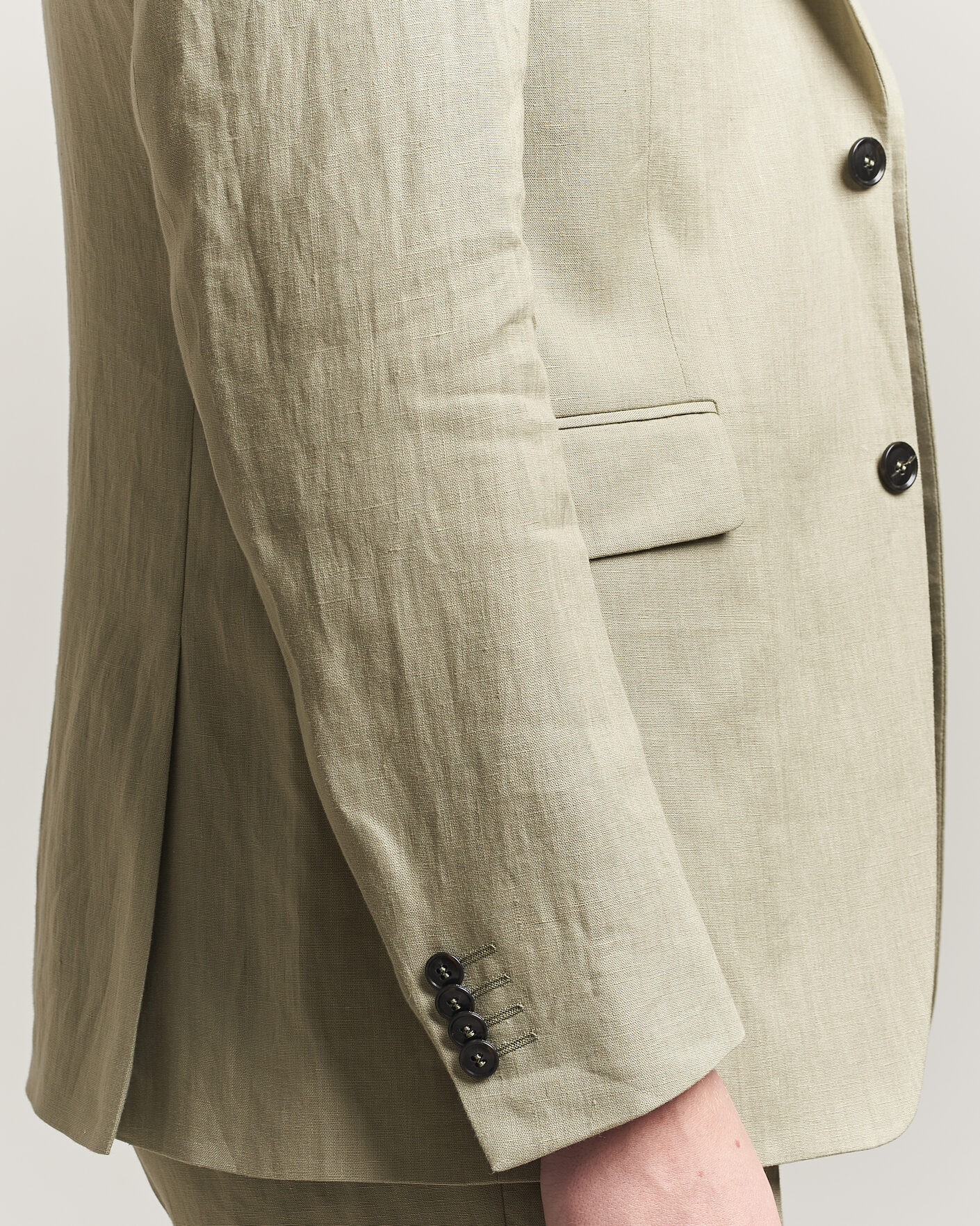 Uomini | Blazers | Tiger of Sweden | Justin Linen Suit Blazer Mole