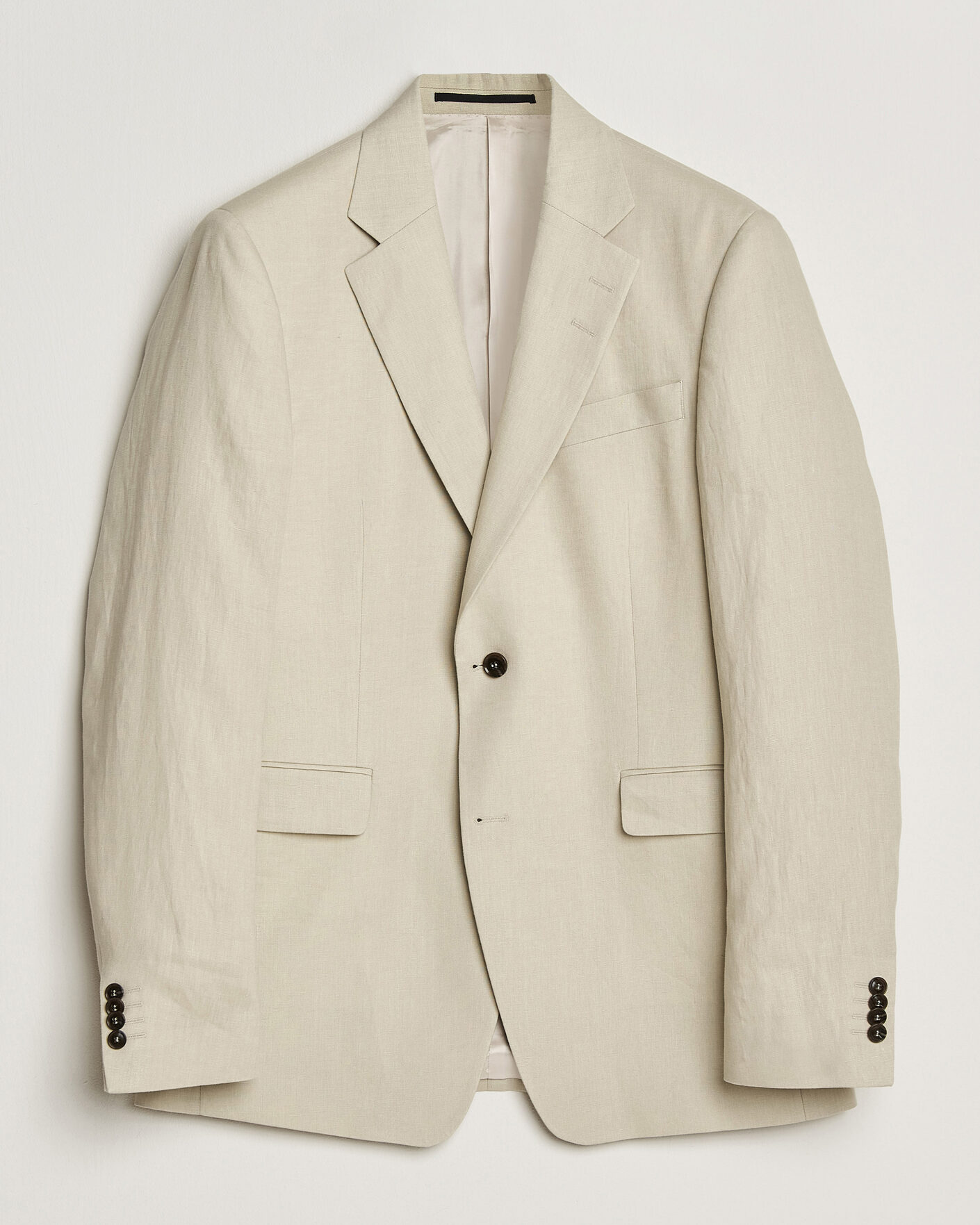 Uomini | Blazers | Tiger of Sweden | Justin Linen Suit Blazer Cream Sand
