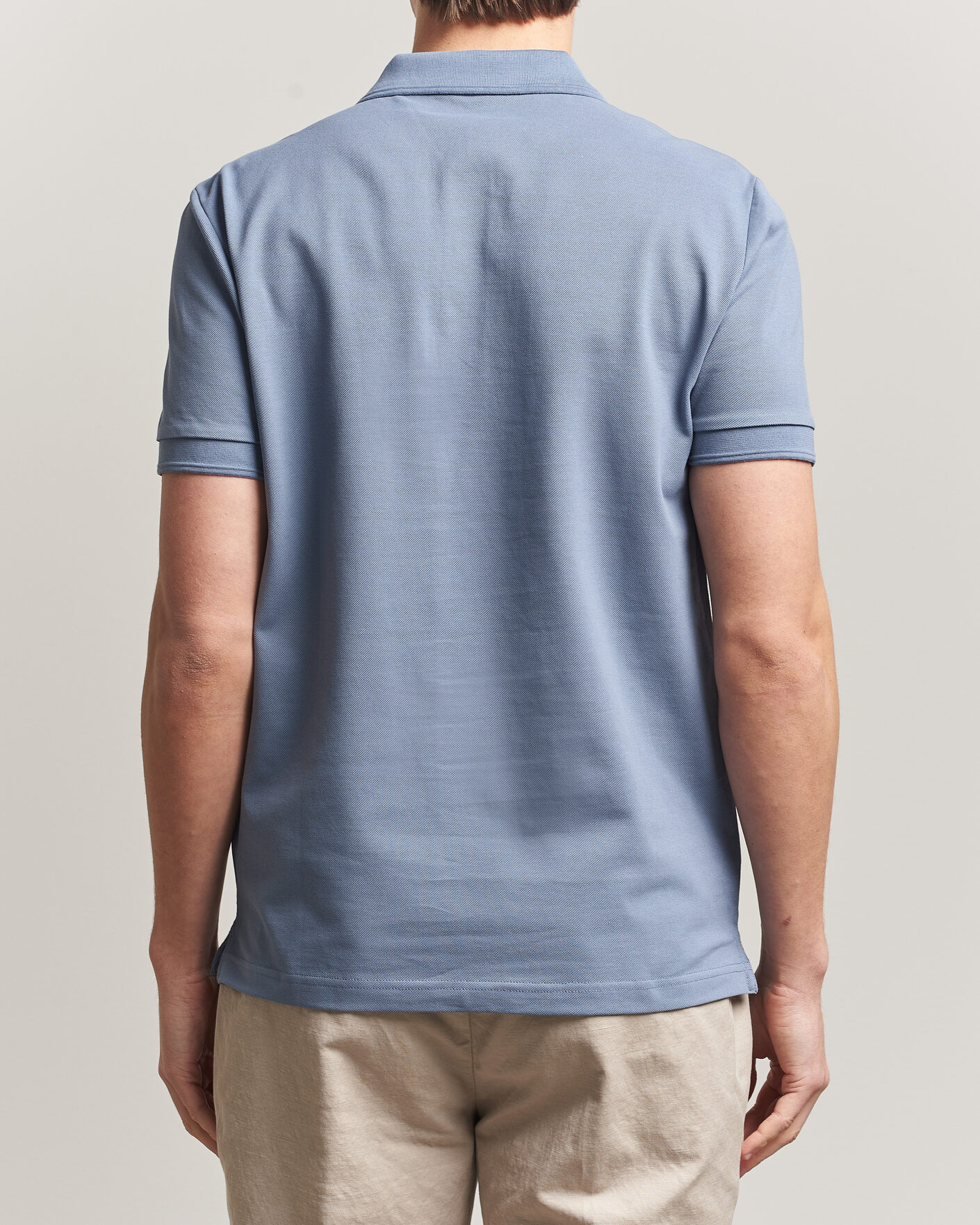Uomini | Polo | Tiger of Sweden | Darios Polo Dull Blue