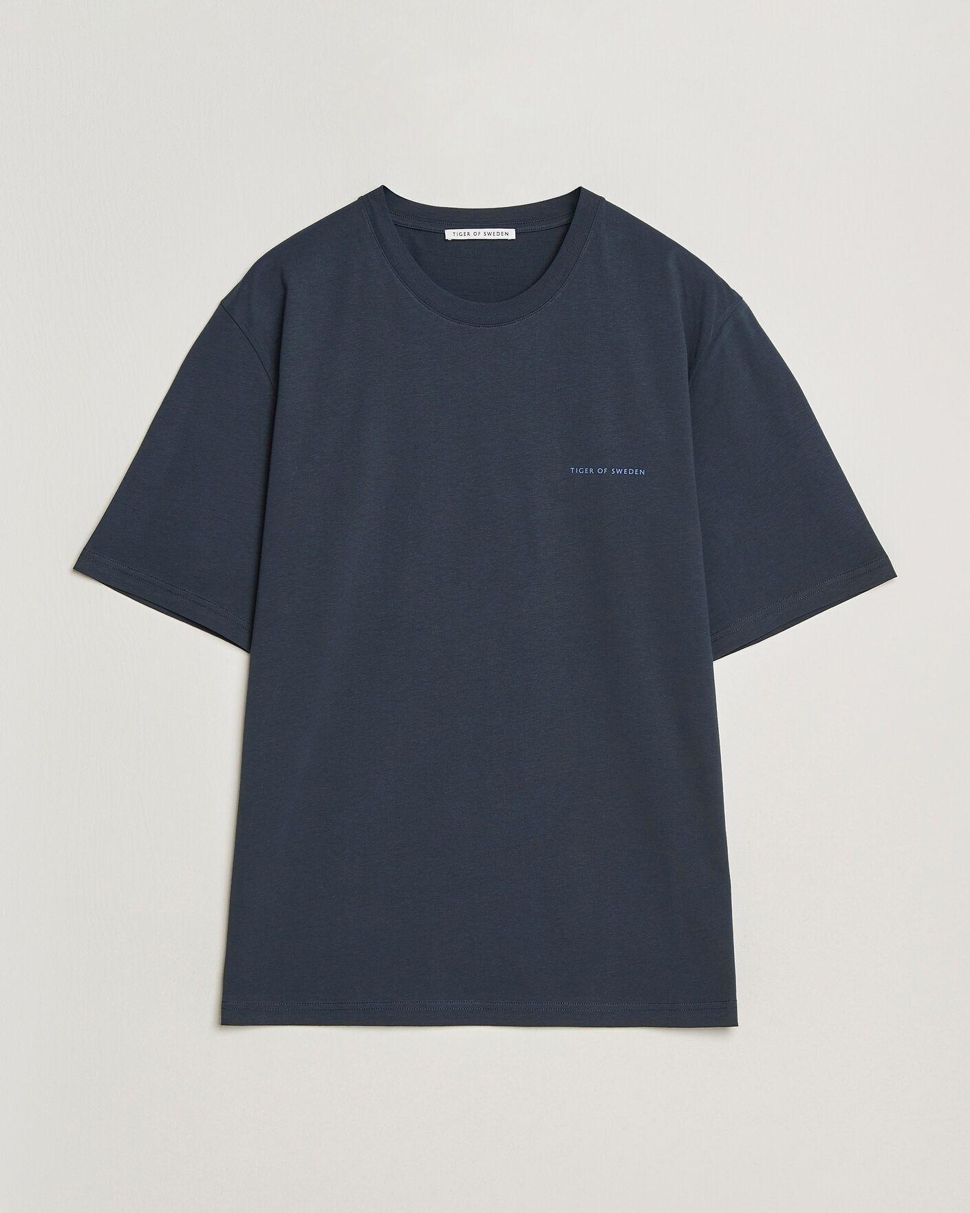 Uomini | T-shirt | Tiger of Sweden | Pro Logo Crew Neck T-Shirt Light Ink