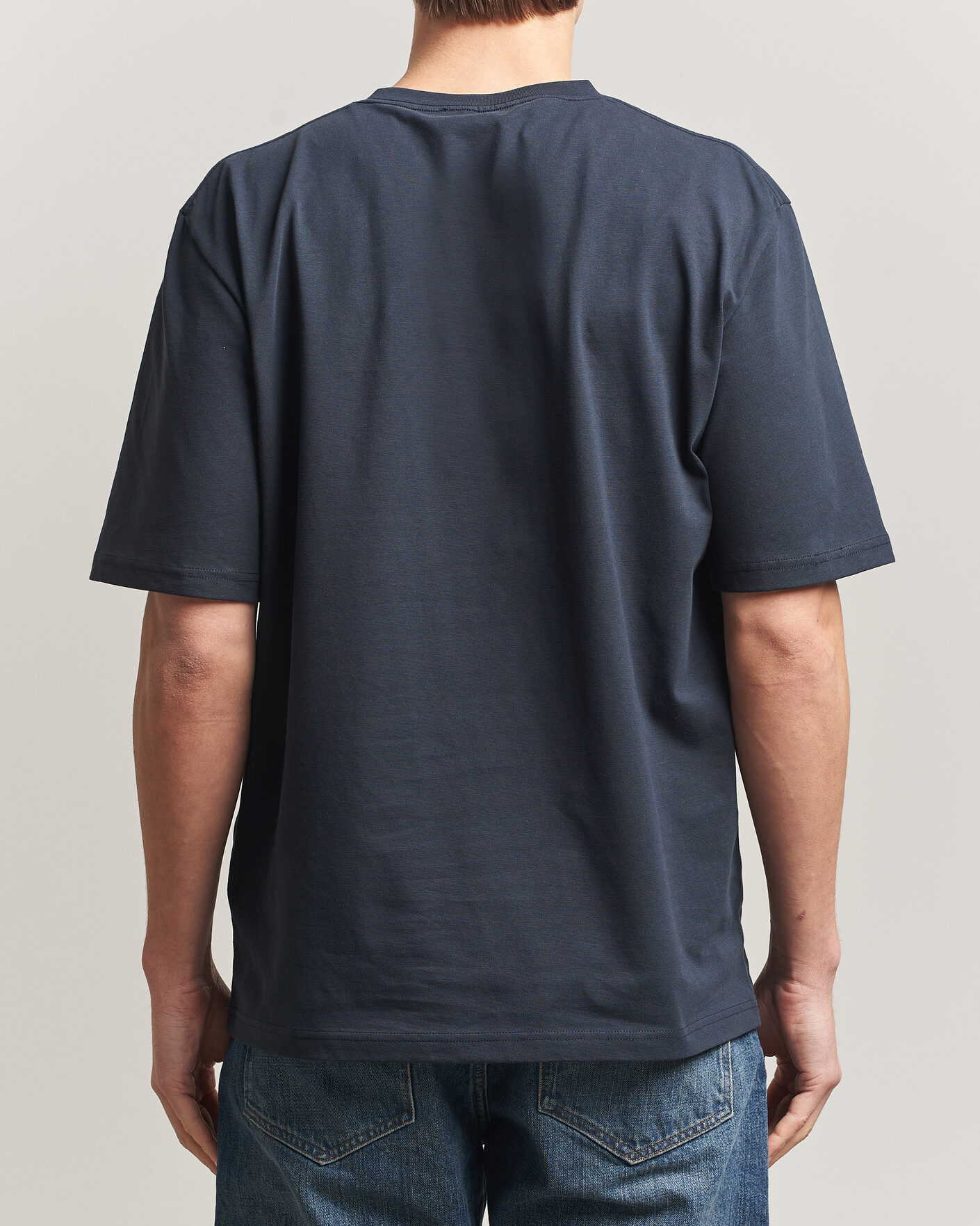 Uomini | T-shirt | Tiger of Sweden | Pro Logo Crew Neck T-Shirt Light Ink