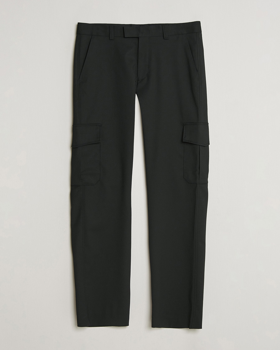 Uomini | Pantaloni | Tiger of Sweden | Mend Technical Cargo Trousers Black