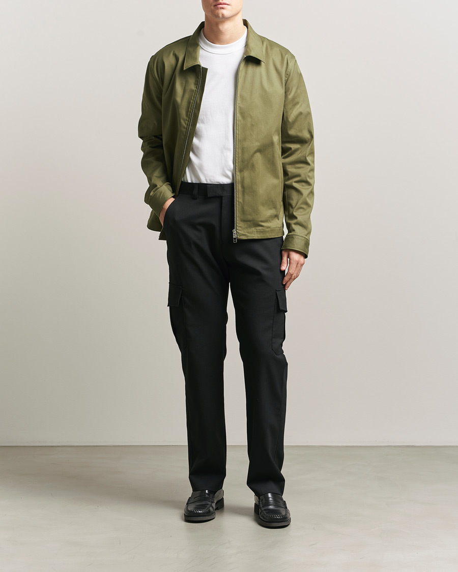 Uomini | Pantaloni | Tiger of Sweden | Mend Technical Cargo Trousers Black