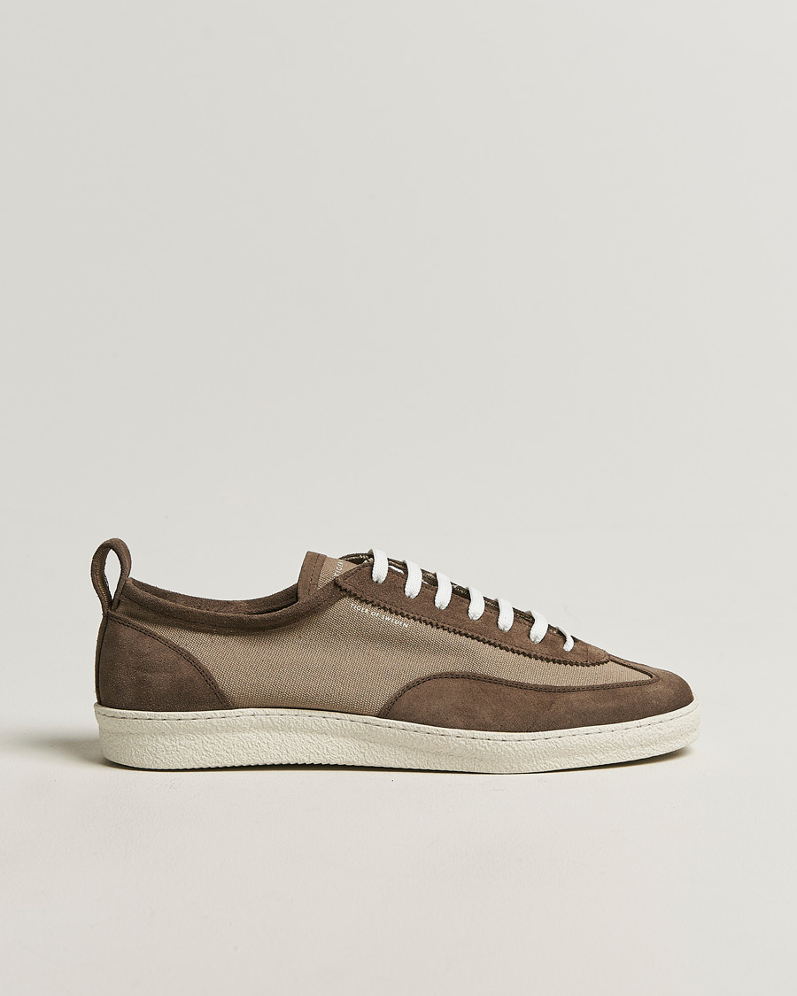 Uomini | Sneakers | Tiger of Sweden | Exora Canvas Sneaker Seline Grey