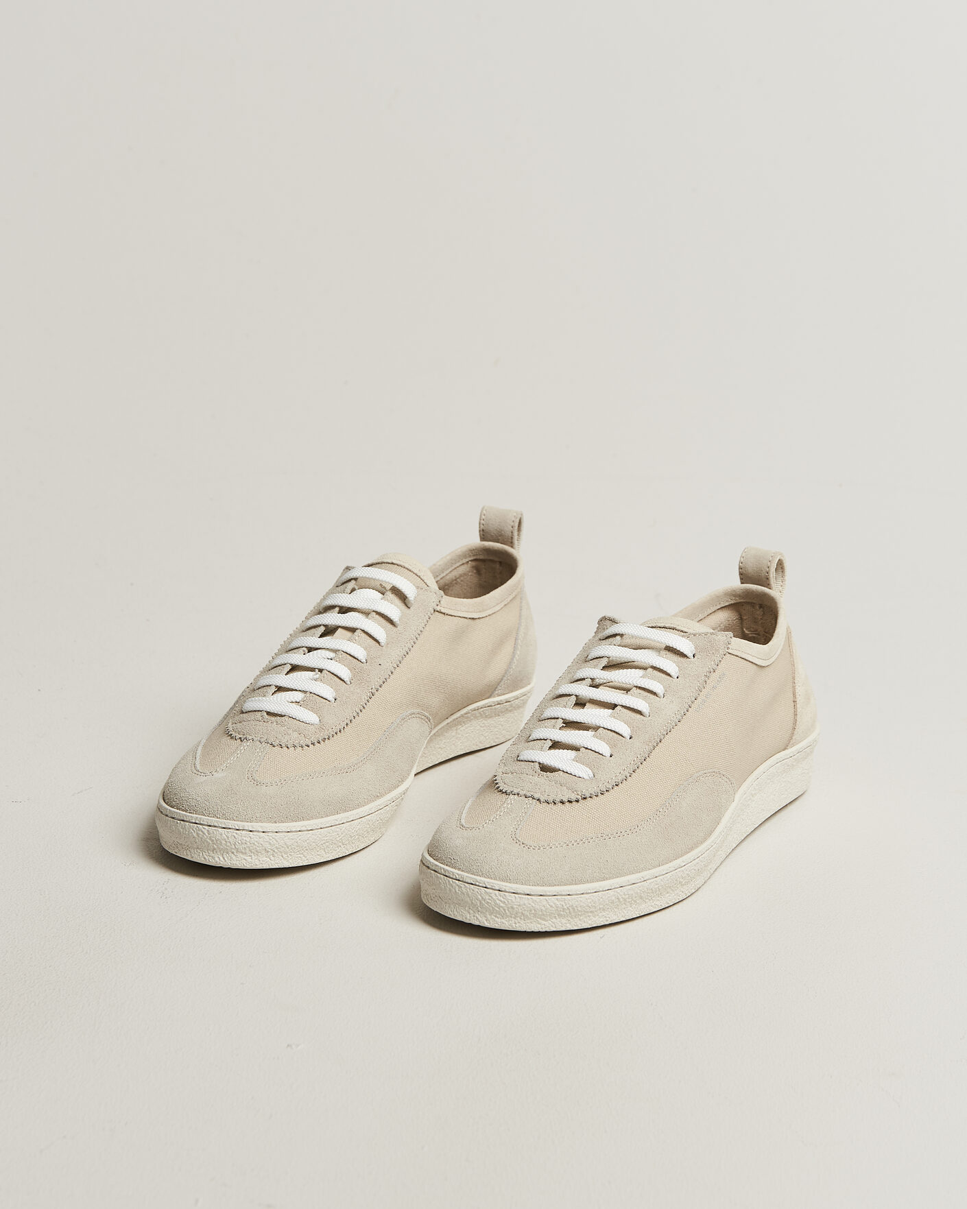 Uomini | Sneakers | Tiger of Sweden | Exora Canvas Sneaker Seline Grey