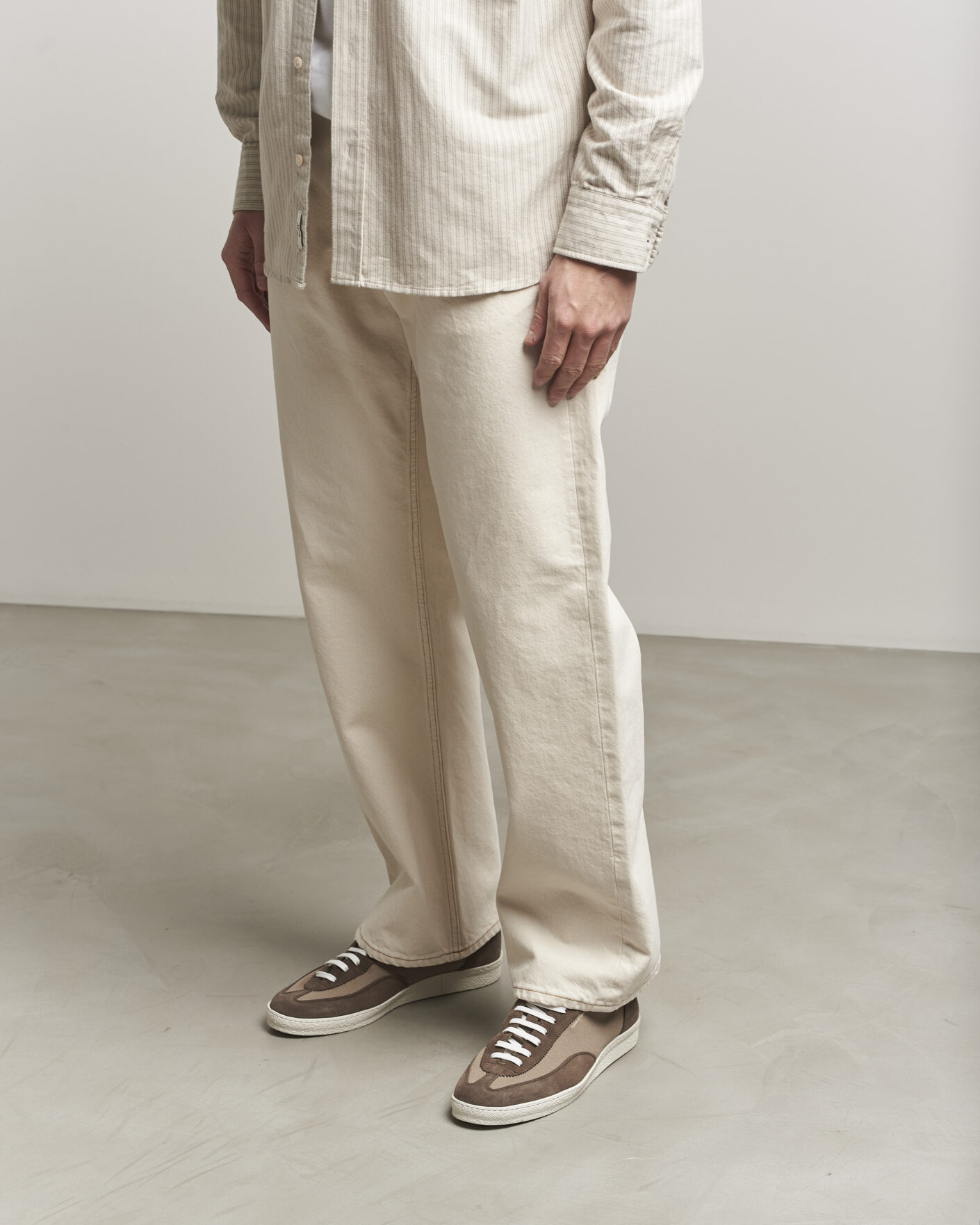 Uomini | Sneakers | Tiger of Sweden | Exora Canvas Sneaker Seline Grey