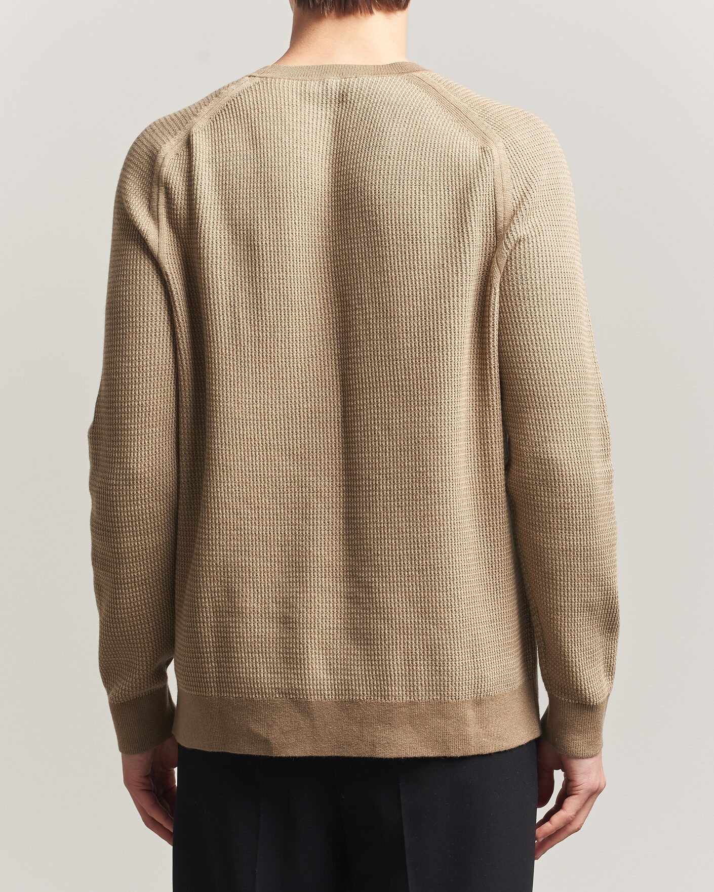 Uomini | Maglieria | Tiger of Sweden | Martin Knitted Sweater Umber Brown