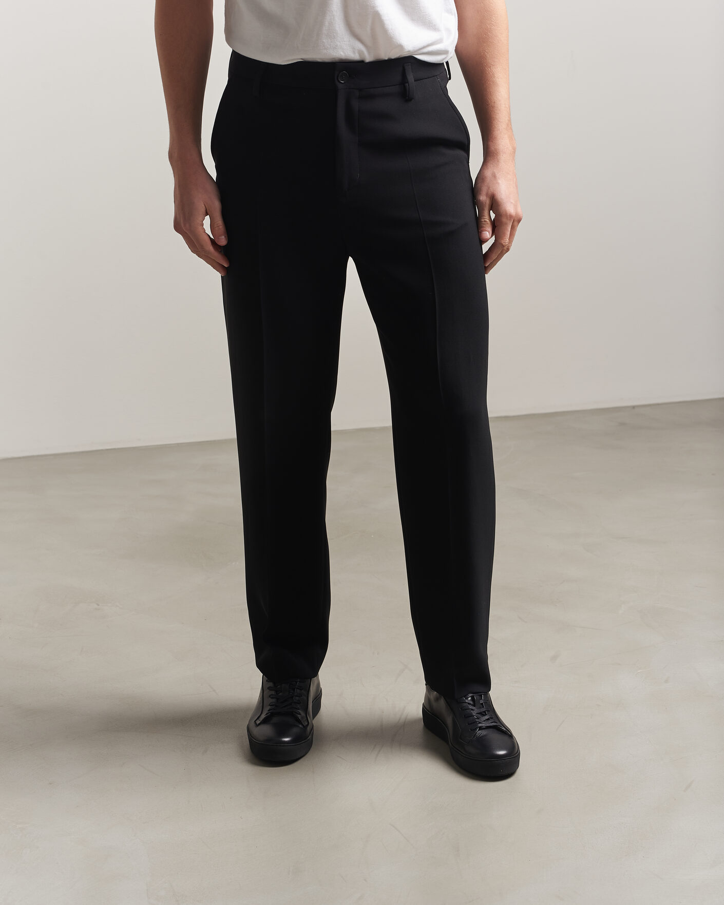 Uomini | Sneakers | Tiger of Sweden | Salas 2 Leather Sneaker Black