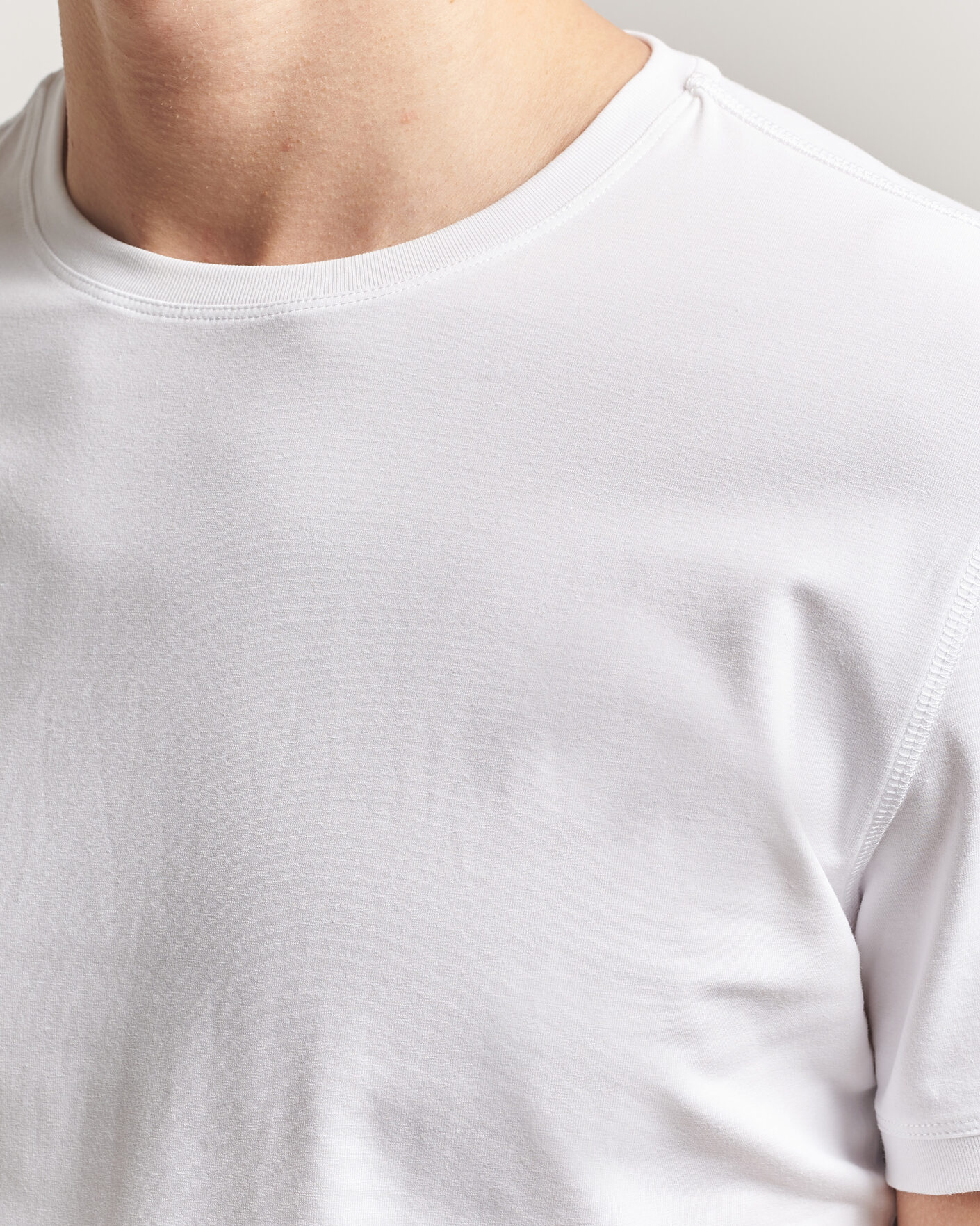 Uomini | T-shirt | Tiger of Sweden | Heimdal 2-Pack Crew Neck T-Shirt Pure White