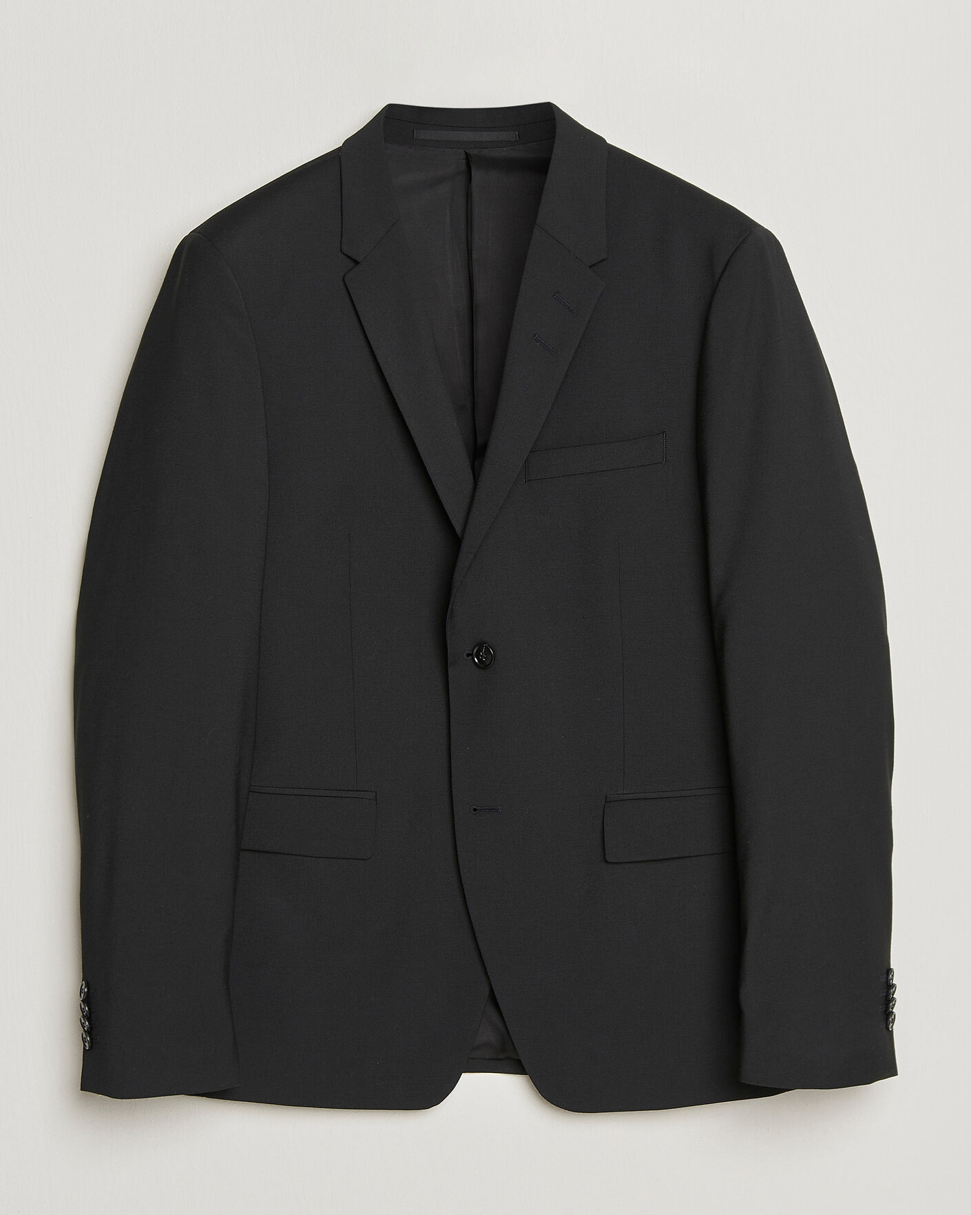 Uomini | Blazers | Tiger of Sweden | Jamie Wool Travel Suit Blazer Black