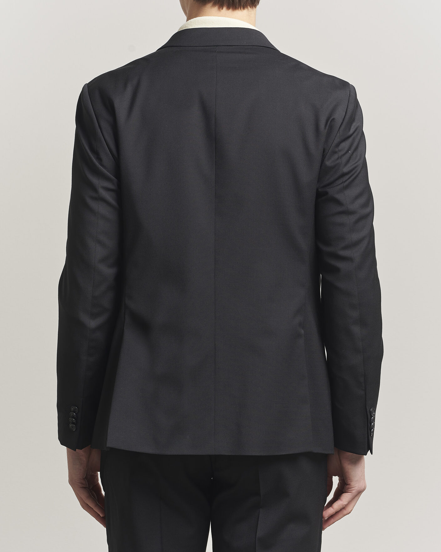 Uomini | Blazers | Tiger of Sweden | Jamie Wool Travel Suit Blazer Black