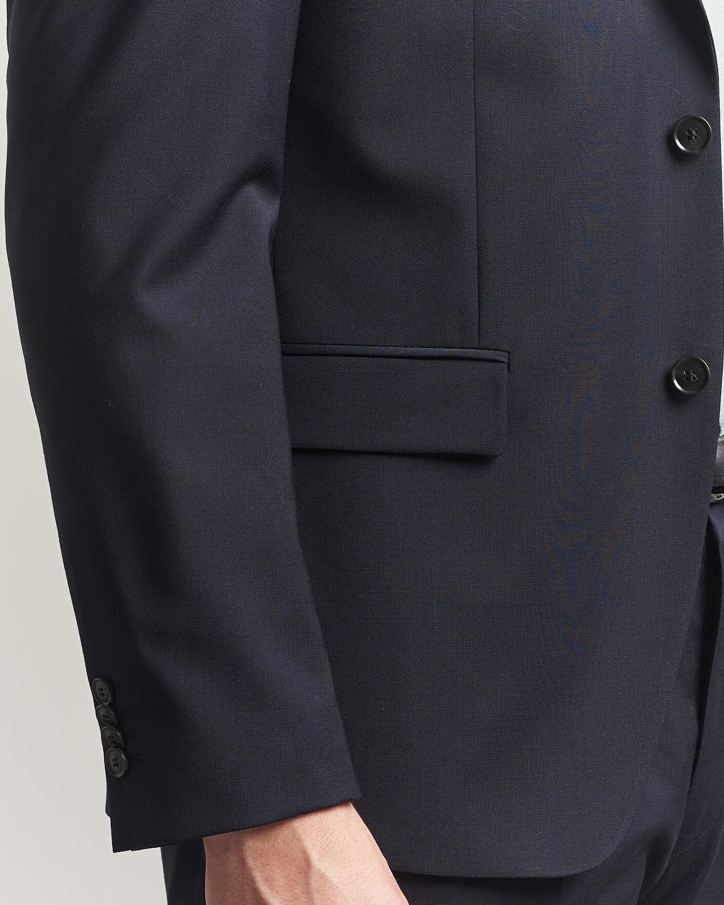 Uomini | Blazers | Tiger of Sweden | Jamie Wool Travel Suit Blazer Dark Ink