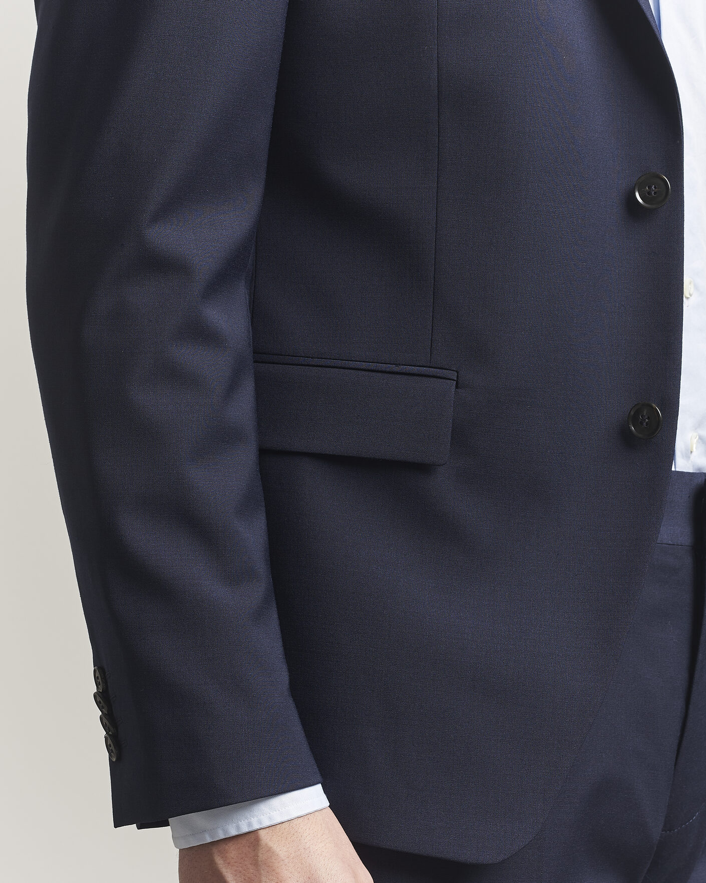 Uomini | Blazers | Tiger of Sweden | Jamie Wool Travel Suit Blazer Royal Blue