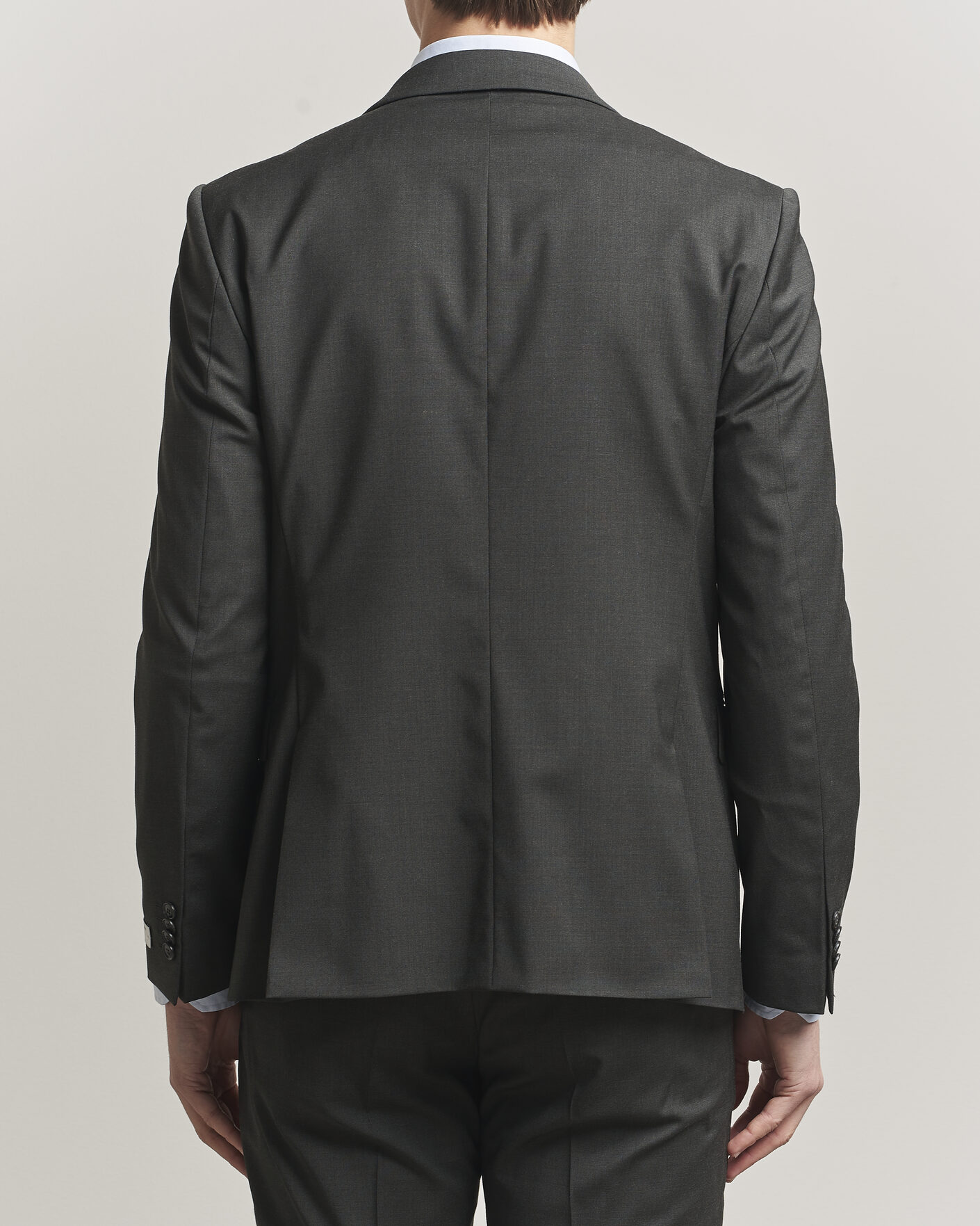 Uomini | Blazers | Tiger of Sweden | Jamie Wool Travel Suit Blazer Olive Extreme