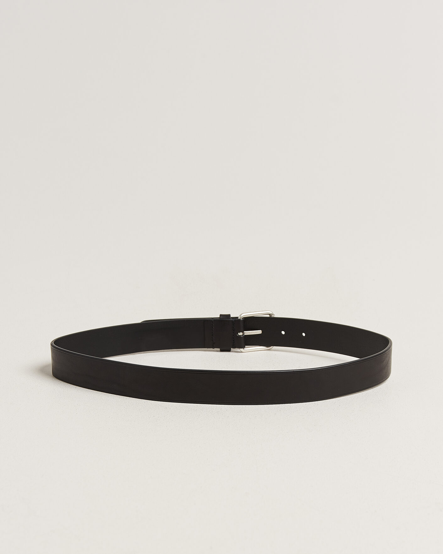 Uomini | Cinture | Tiger of Sweden | Labori Leather Belt Black