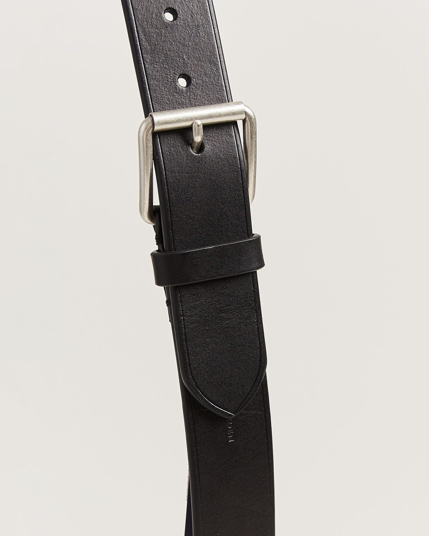 Uomini | Cinture | Tiger of Sweden | Labori Leather Belt Black