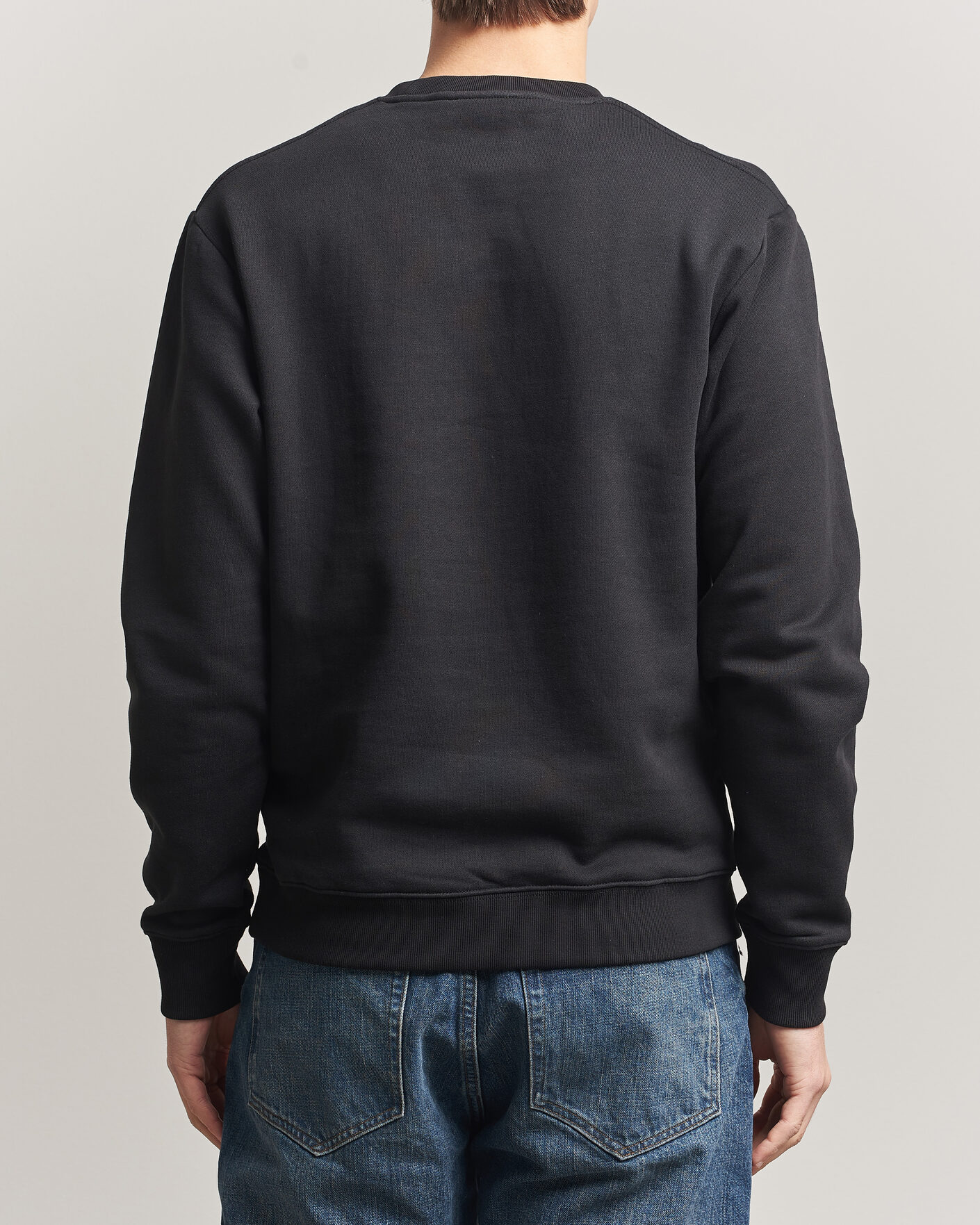 Uomini | Maglieria | Tiger of Sweden | Emerson Crew Neck Sweatshirt Black