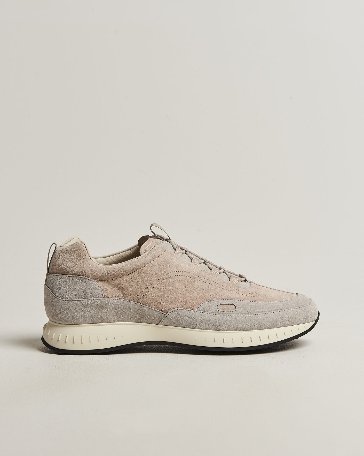 Uomini | Sneakers | John Lobb | Laced Running Sneakers Sand Suede