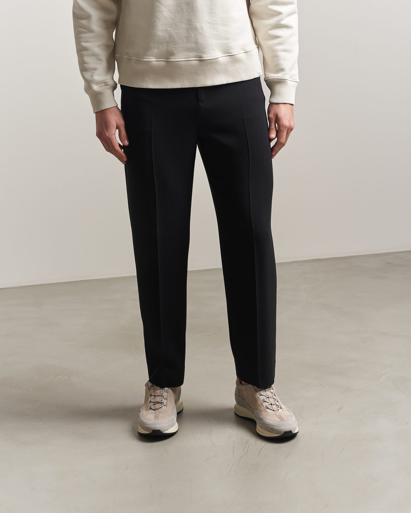 Uomini | Sneakers | John Lobb | Laced Running Sneakers Sand Suede