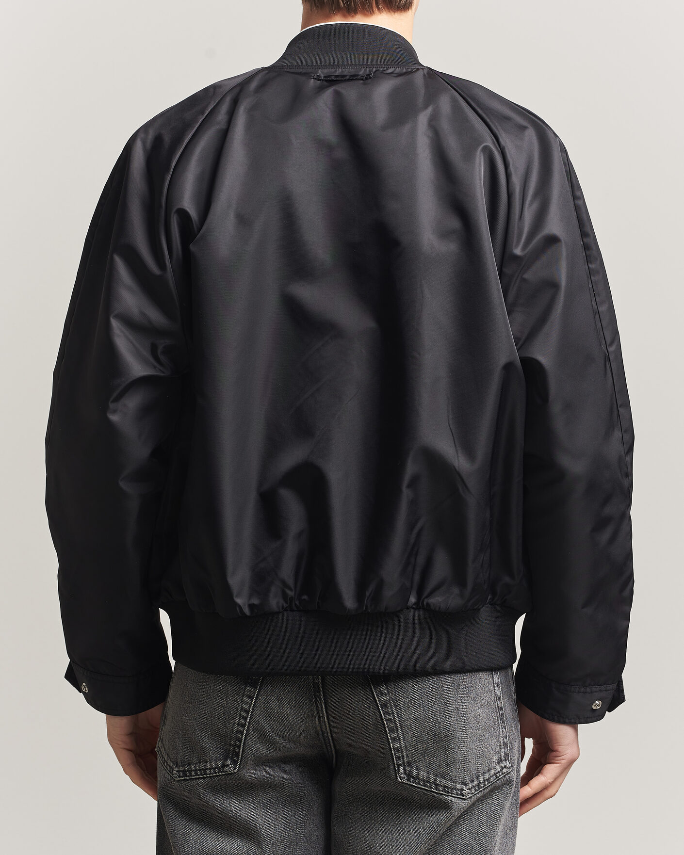 Uomini | Giacche | Filippa K | Technical Bomber Jacket Black