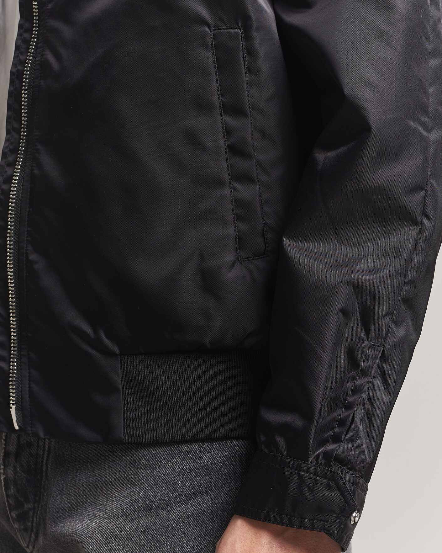 Uomini | Giacche | Filippa K | Technical Bomber Jacket Black