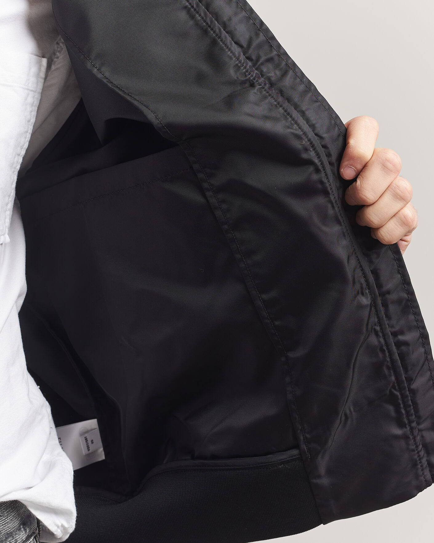 Uomini | Giacche | Filippa K | Technical Bomber Jacket Black