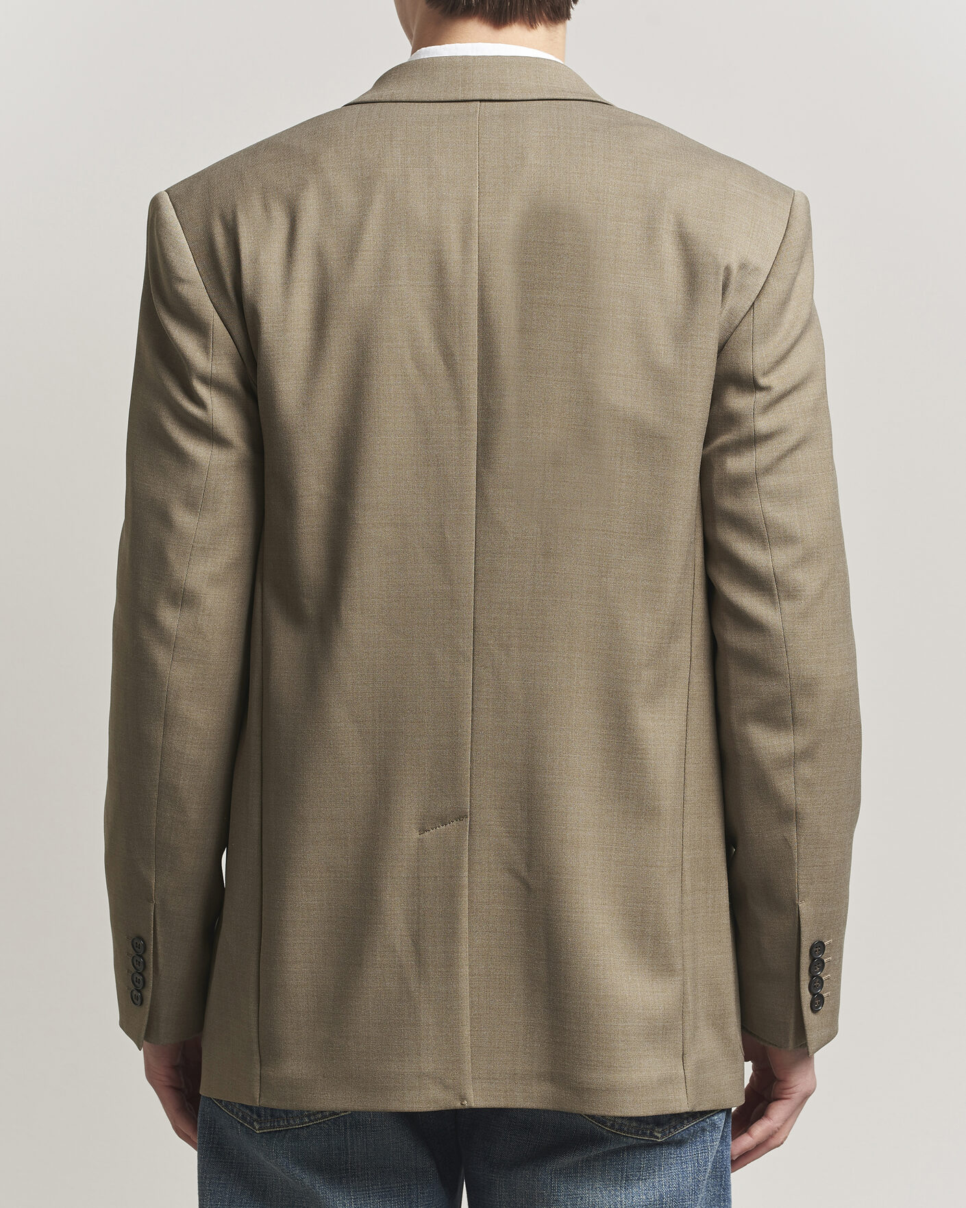 Uomini | Blazers | Filippa K | Michael Wool Double Breasted Blazer Light Driftwood