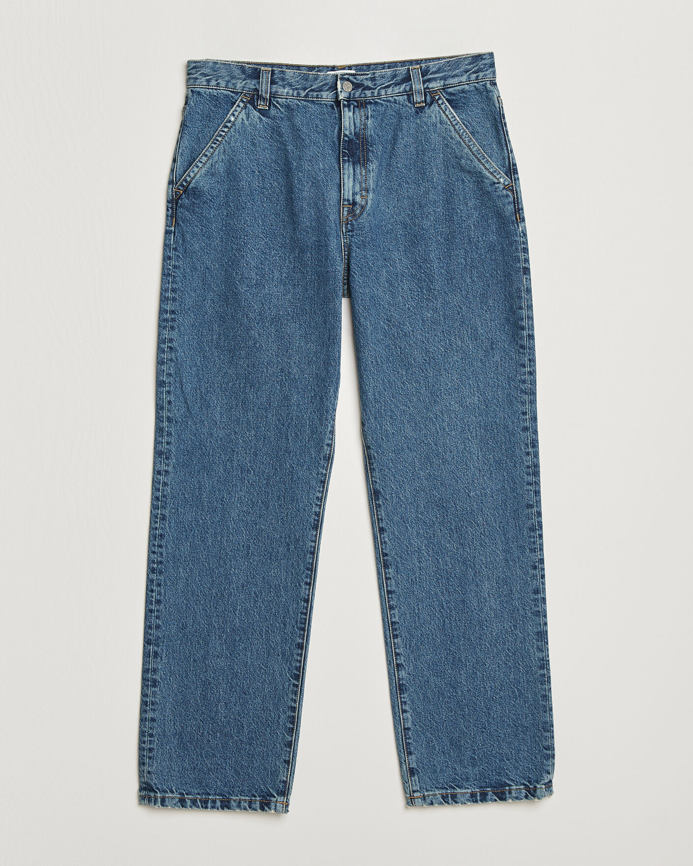 Uomini | Jeans | Filippa K | Workwear Jeans Washed Mid Blue