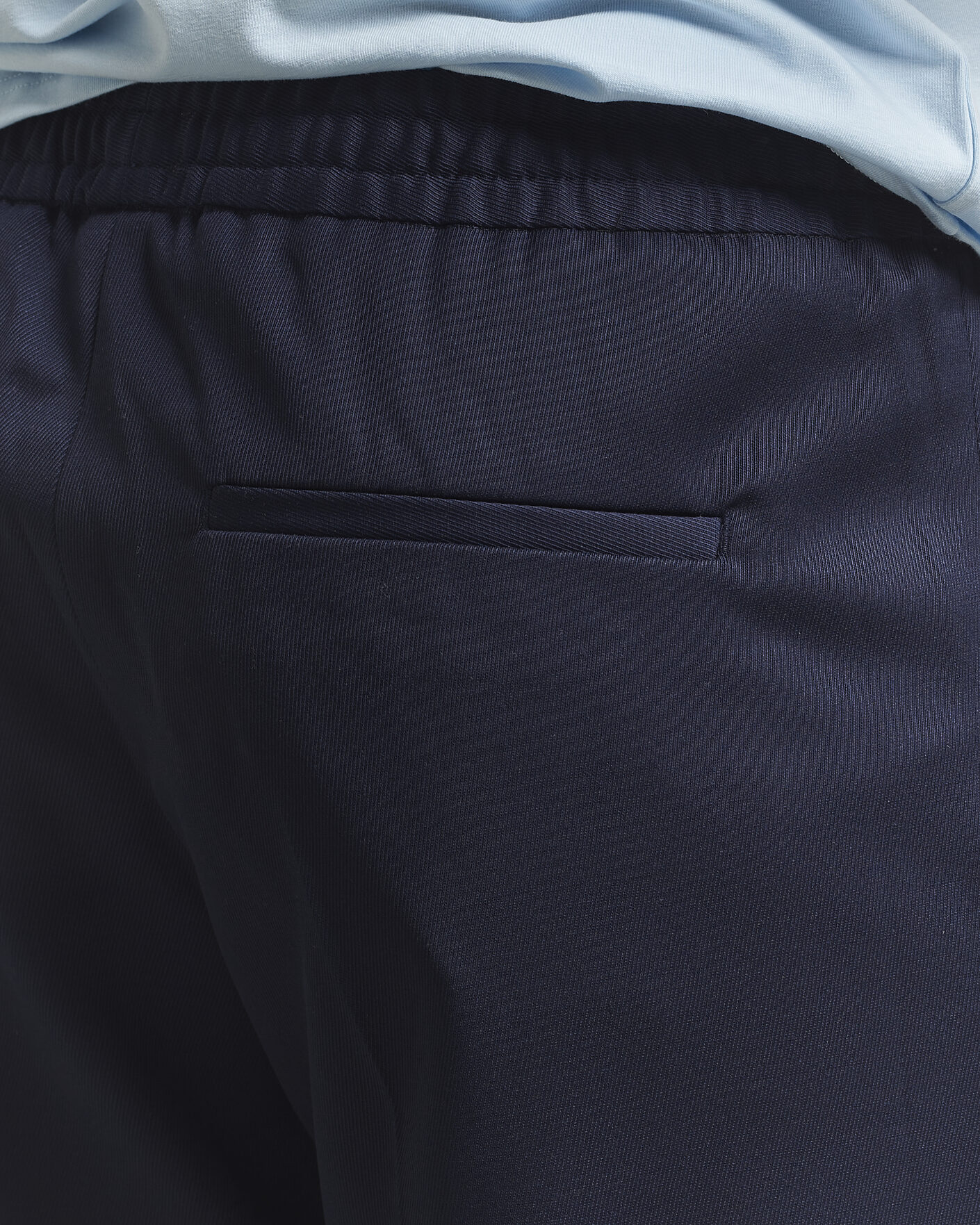 Uomini | Pantaloni | Filippa K | Theo Relaxed Wool Trousers Ink Navy