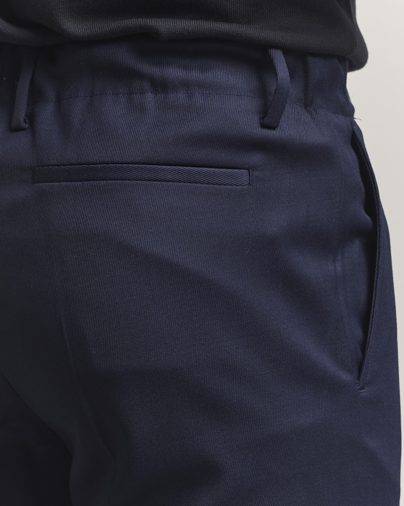 Uomini | Pantaloni | Filippa K | Troy Tailored Drawstring Trousers Ink Navy
