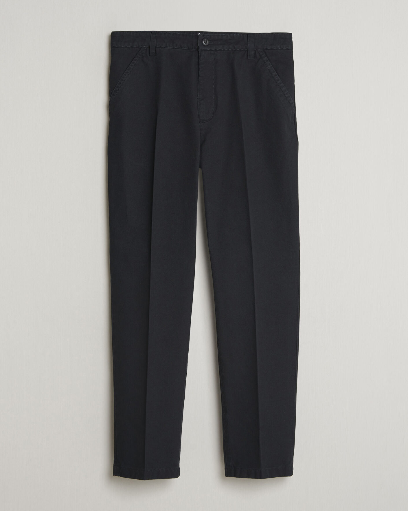 Uomini | Pantaloni | Filippa K | Carl Cotton Trousers Black