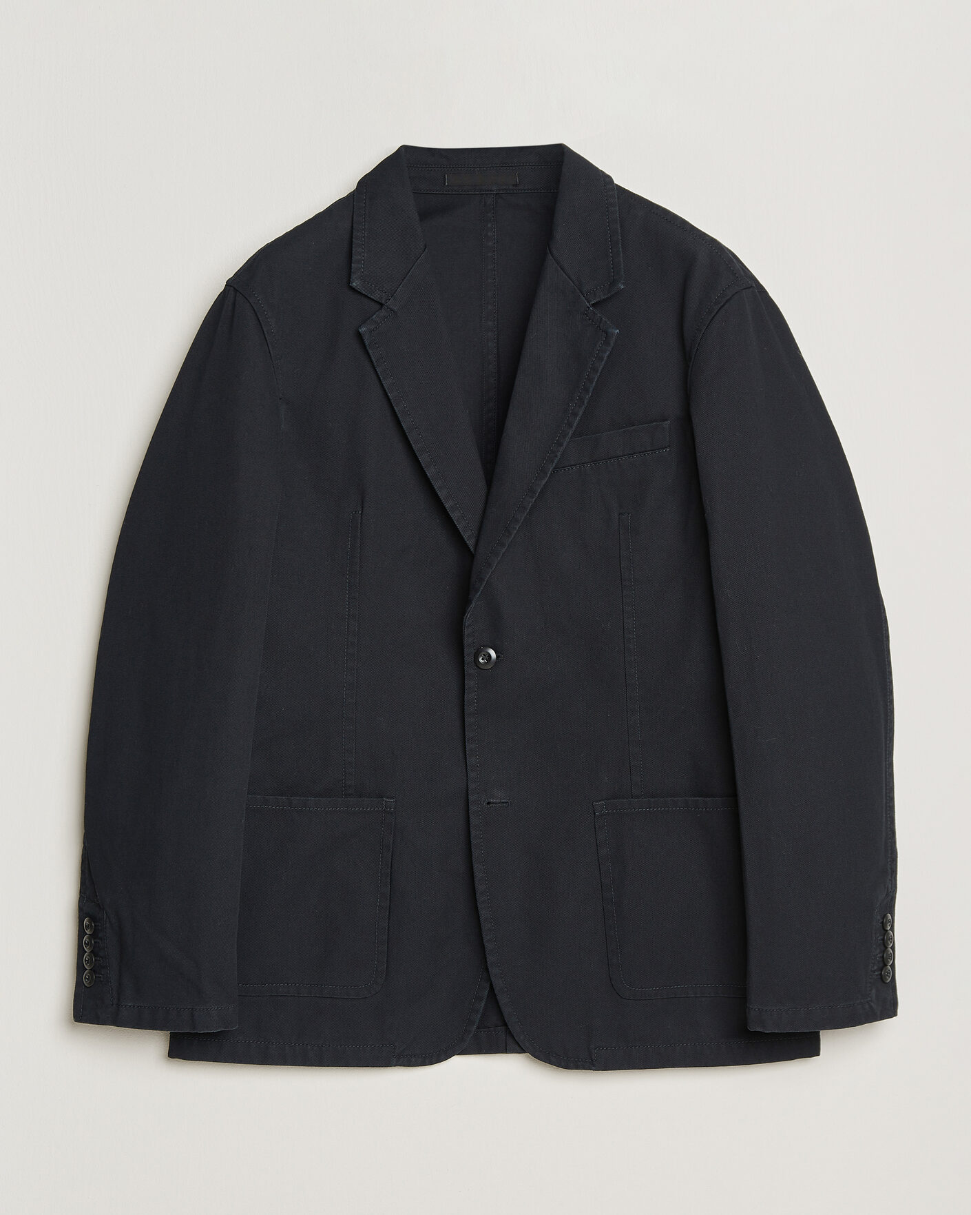 Uomini | Blazers | Filippa K | Christopher Cotton Blazer Black