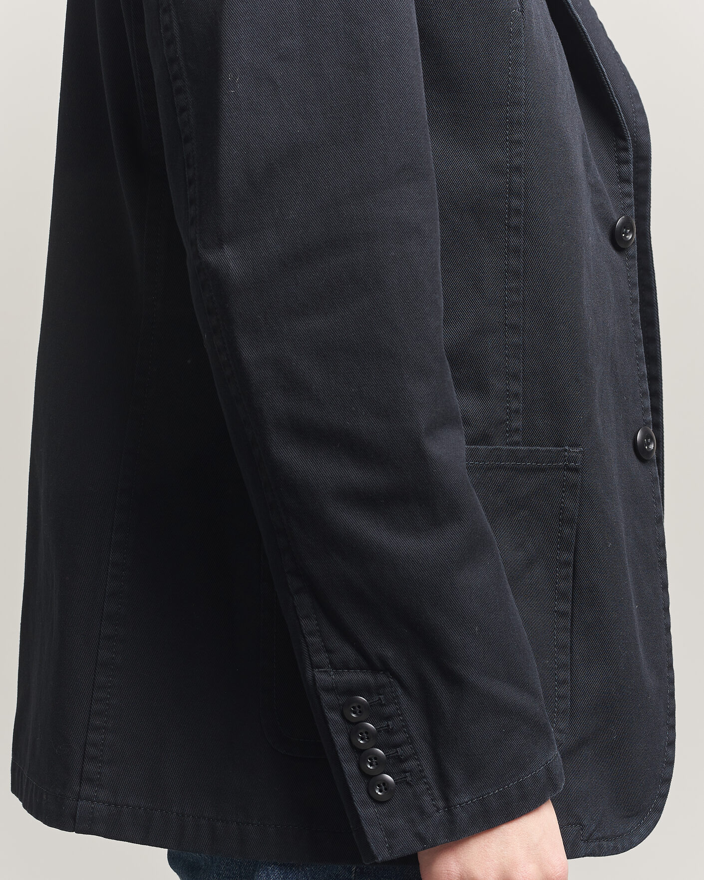 Uomini | Blazers | Filippa K | Christopher Cotton Blazer Black