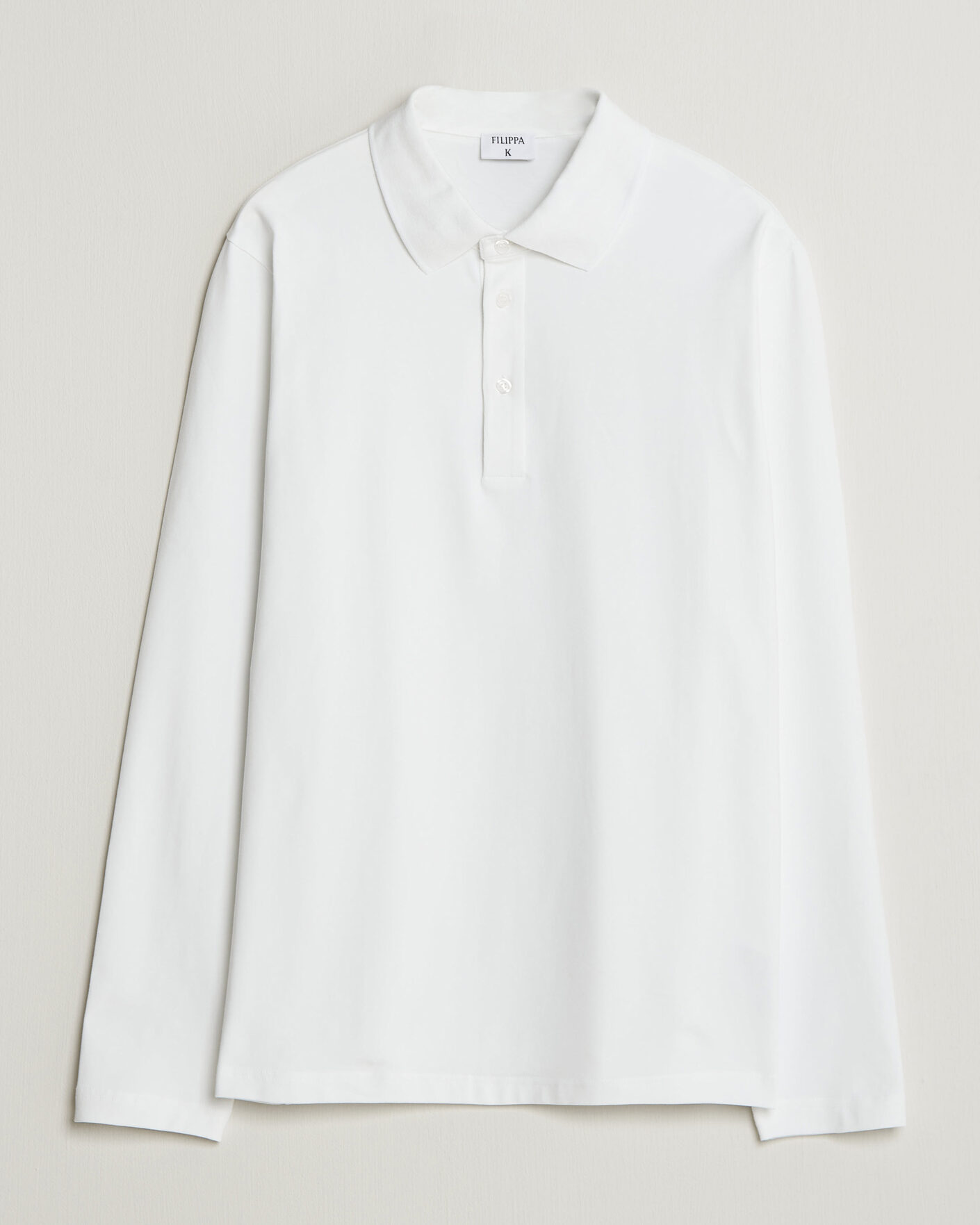Uomini | Polo | Filippa K | Luke Stretch Polo Shirt White