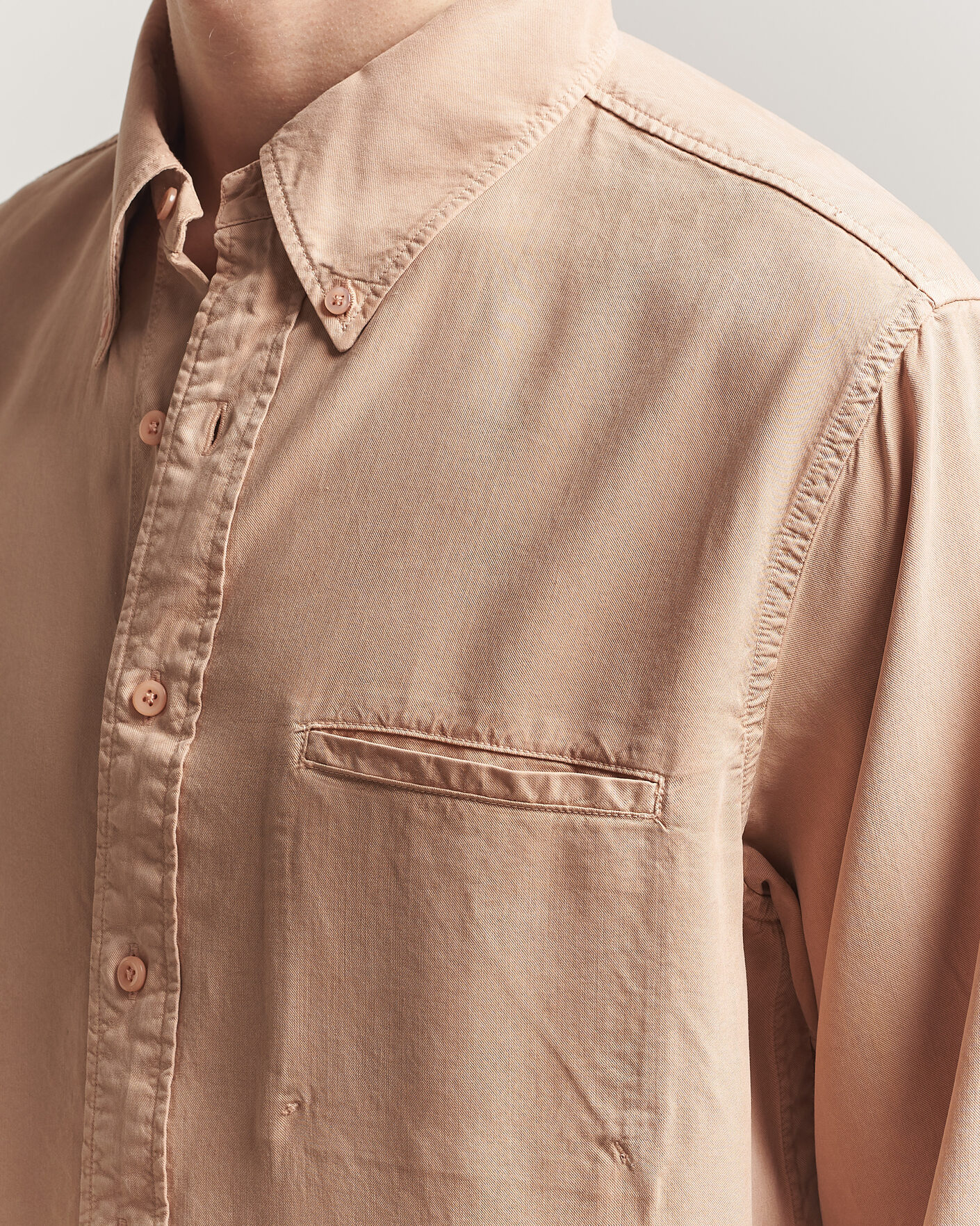 Uomini | Camicie | Filippa K | Zack Lyocell Shirt Beige