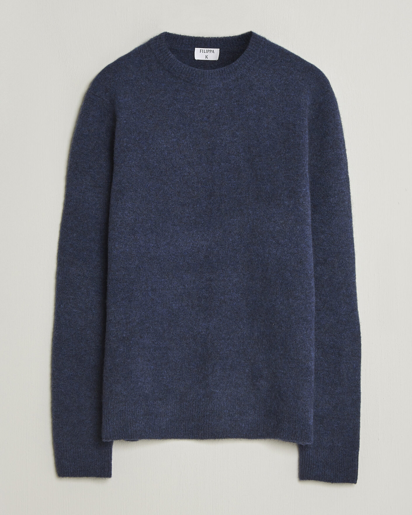 Uomini | Maglieria | Filippa K | Yak Knitted Sweater Night Teal