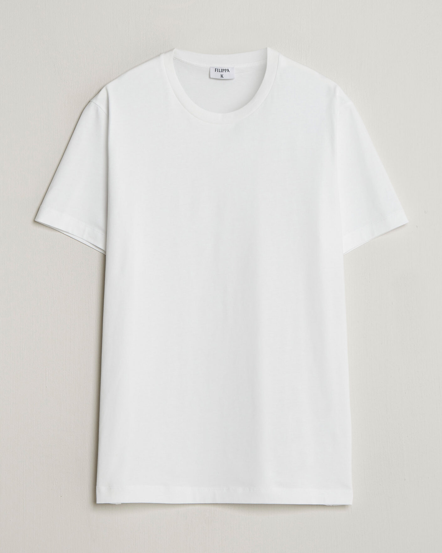 Uomini | T-shirt | Filippa K | Filip Crew Neck T-Shirt White