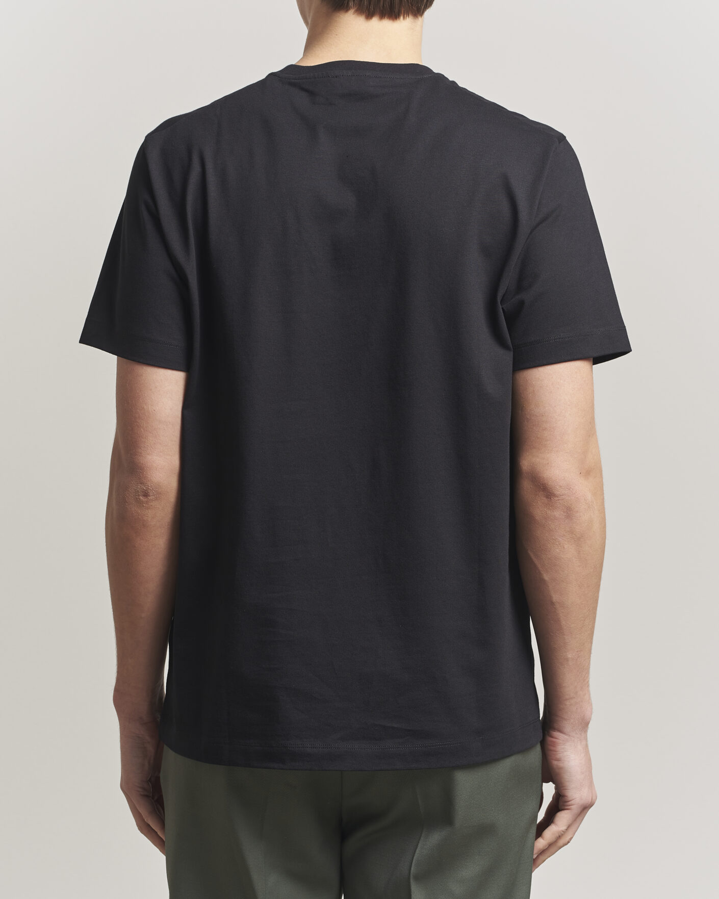 Uomini | T-shirt | Filippa K | Filip Crew Neck T-Shirt Black
