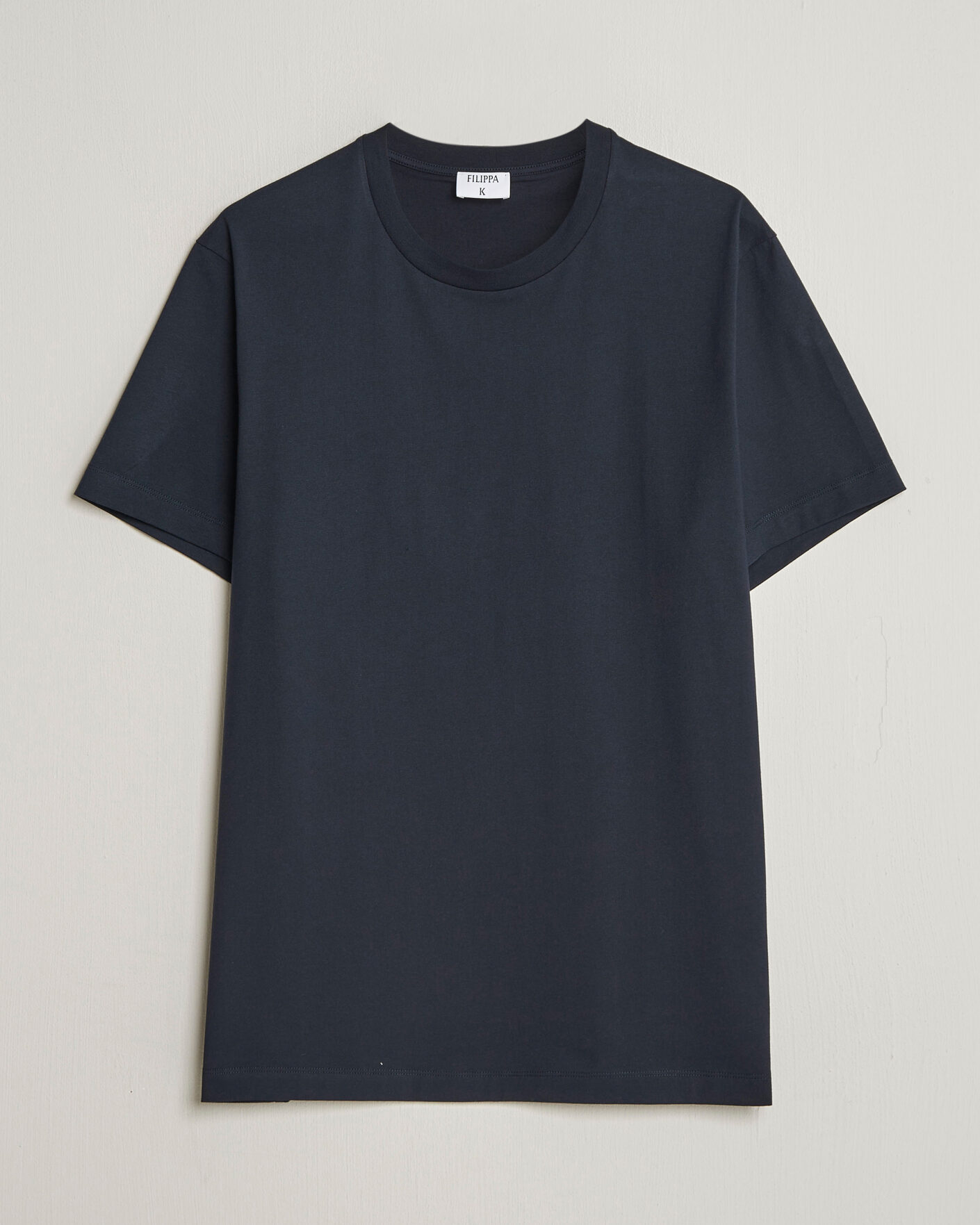 Uomini | T-shirt | Filippa K | Filip Crew Neck T-Shirt Navy