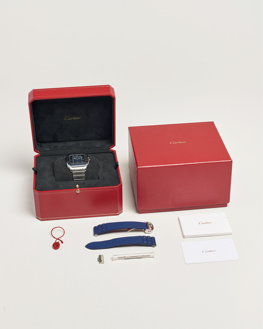 Uomini | Pre-Owned & Vintage Watches | Cartier Pre-Owned | Santos XL 