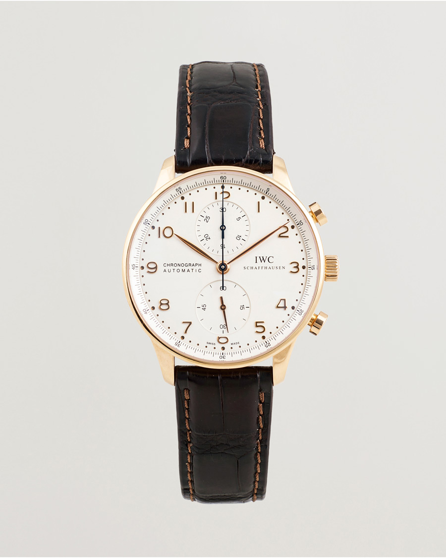 Uomini | Pre-Owned & Vintage Watches | IWC Pre-Owned | Portuguese Chronograph 18K