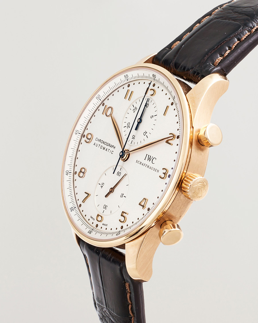 Uomini | Pre-Owned & Vintage Watches | IWC Pre-Owned | Portuguese Chronograph 18K