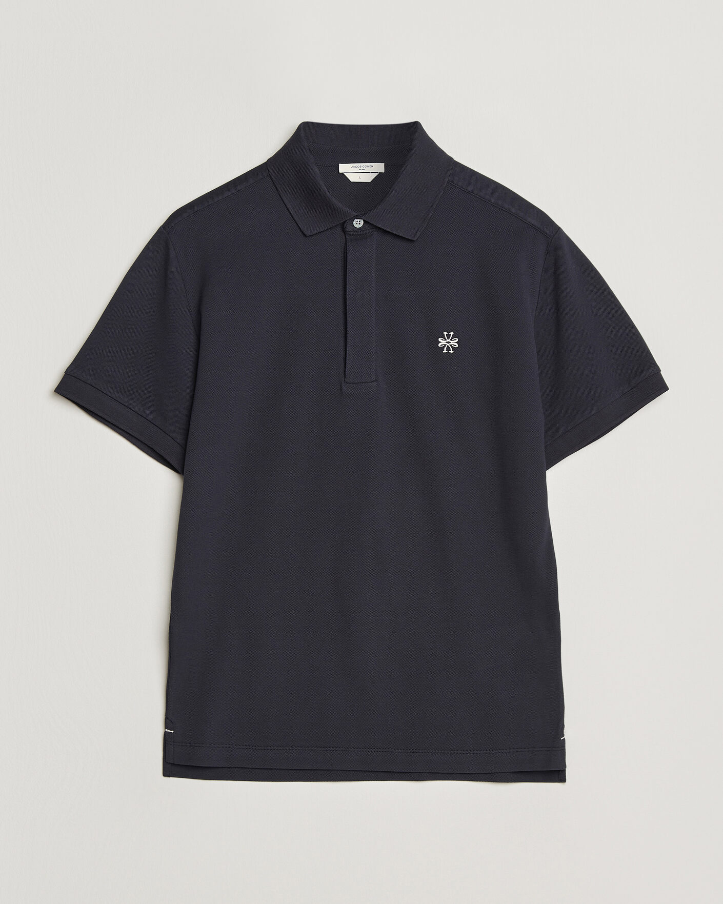 Uomini | Polo | Jacob Cohën | Cotton Polo Piquet Navy Blue