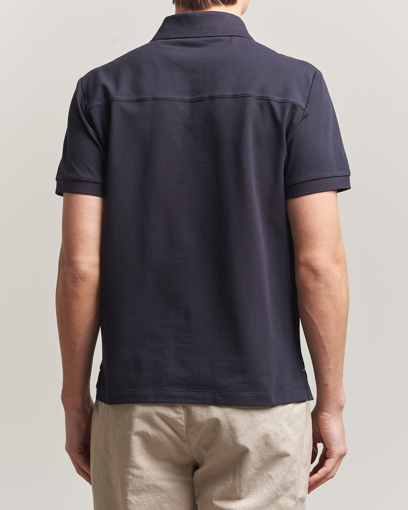 Uomini | Polo | Jacob Cohën | Cotton Polo Piquet Navy Blue