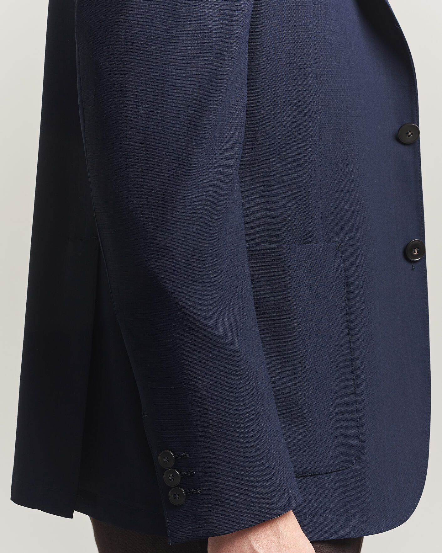 Uomini | Blazers | Canali | Unconstructed Impeccabile Wool Blazer Navy