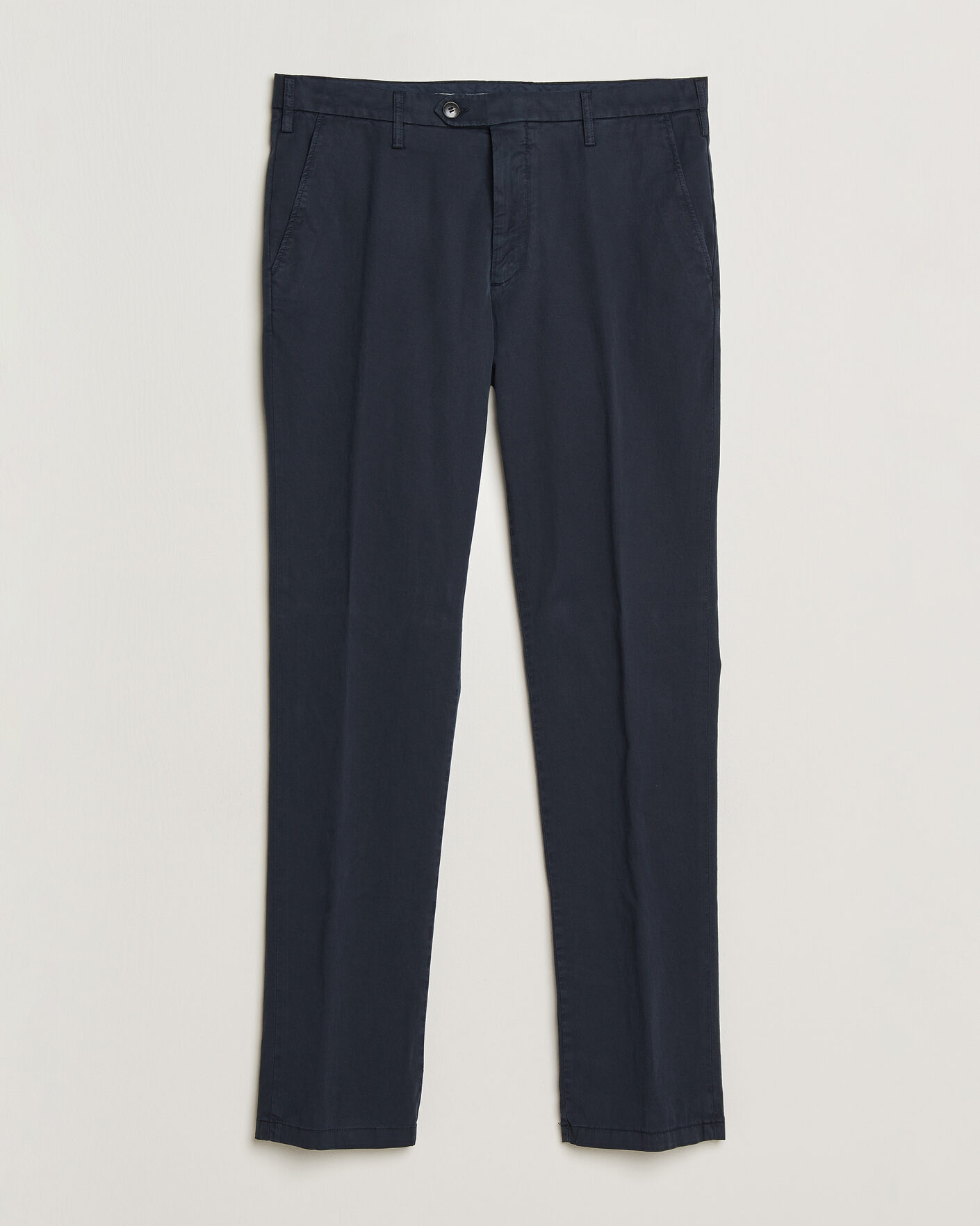 Uomini | Pantaloni | Canali | Regular Fit Cotton/Stretch Chinos Navy