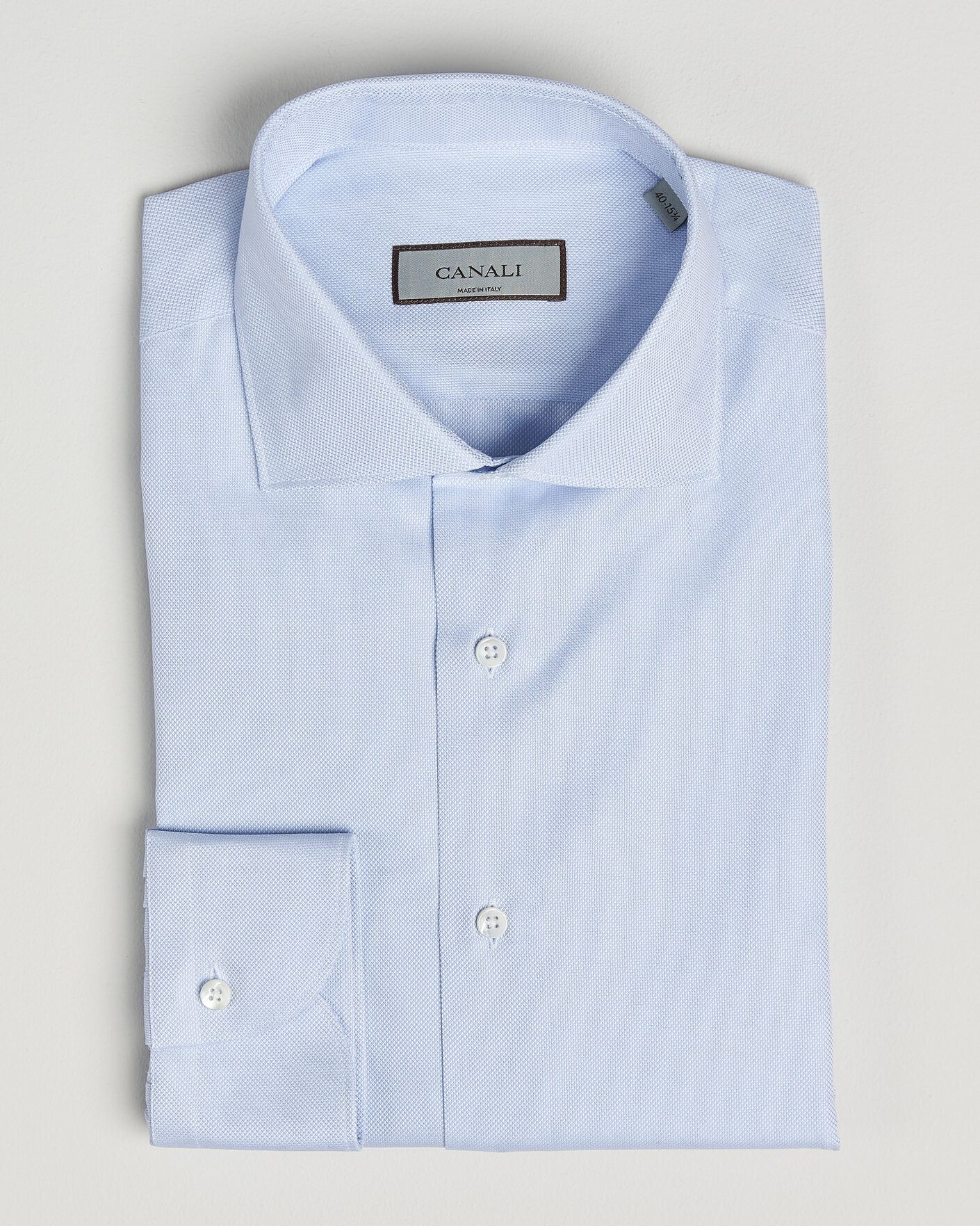 Uomini | Camicie | Canali | Slim Fit Oxford Shirt Light Blue