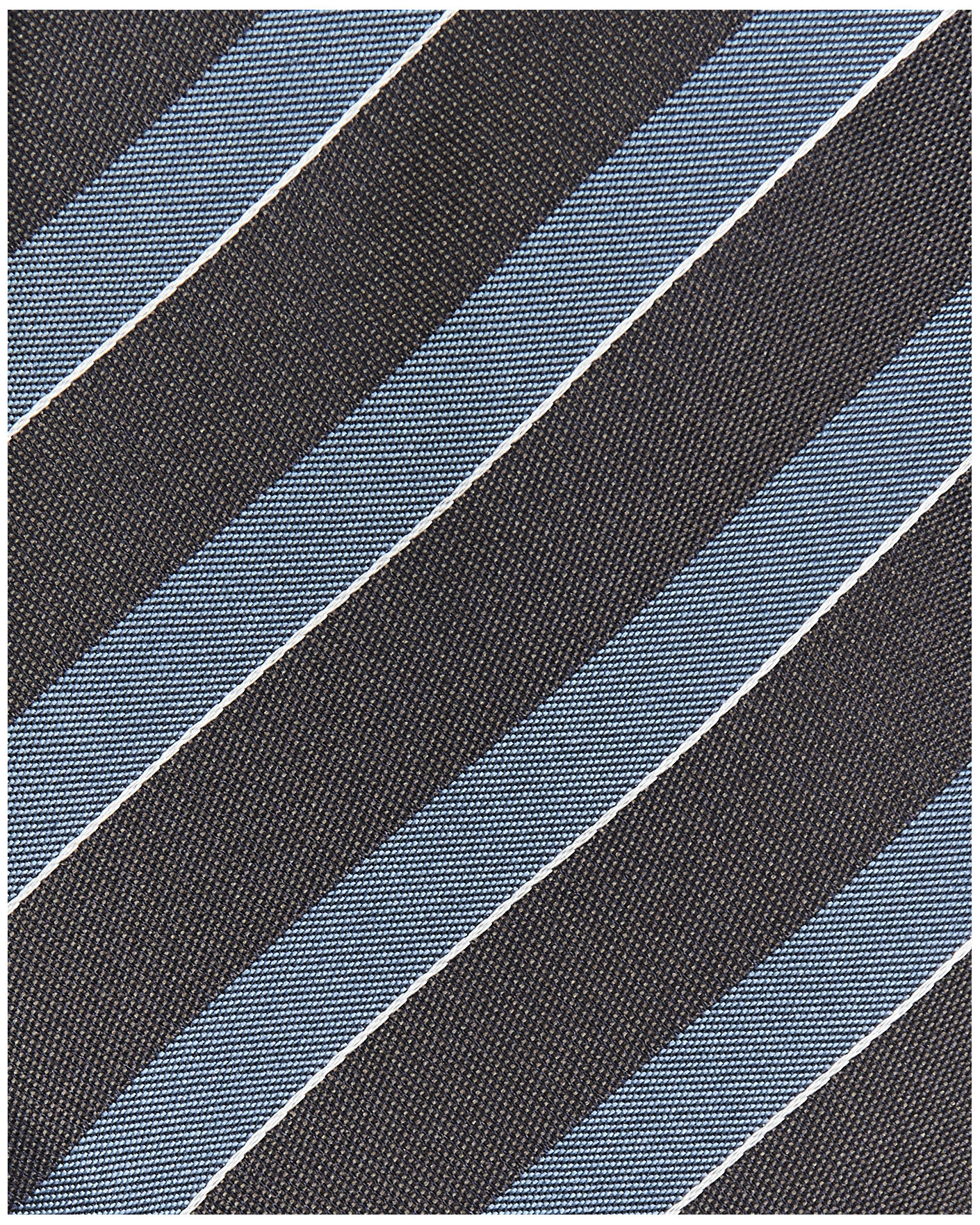 Uomini | Cravatte | Canali | Regimental Stripe Silk Tie Brown/Blue